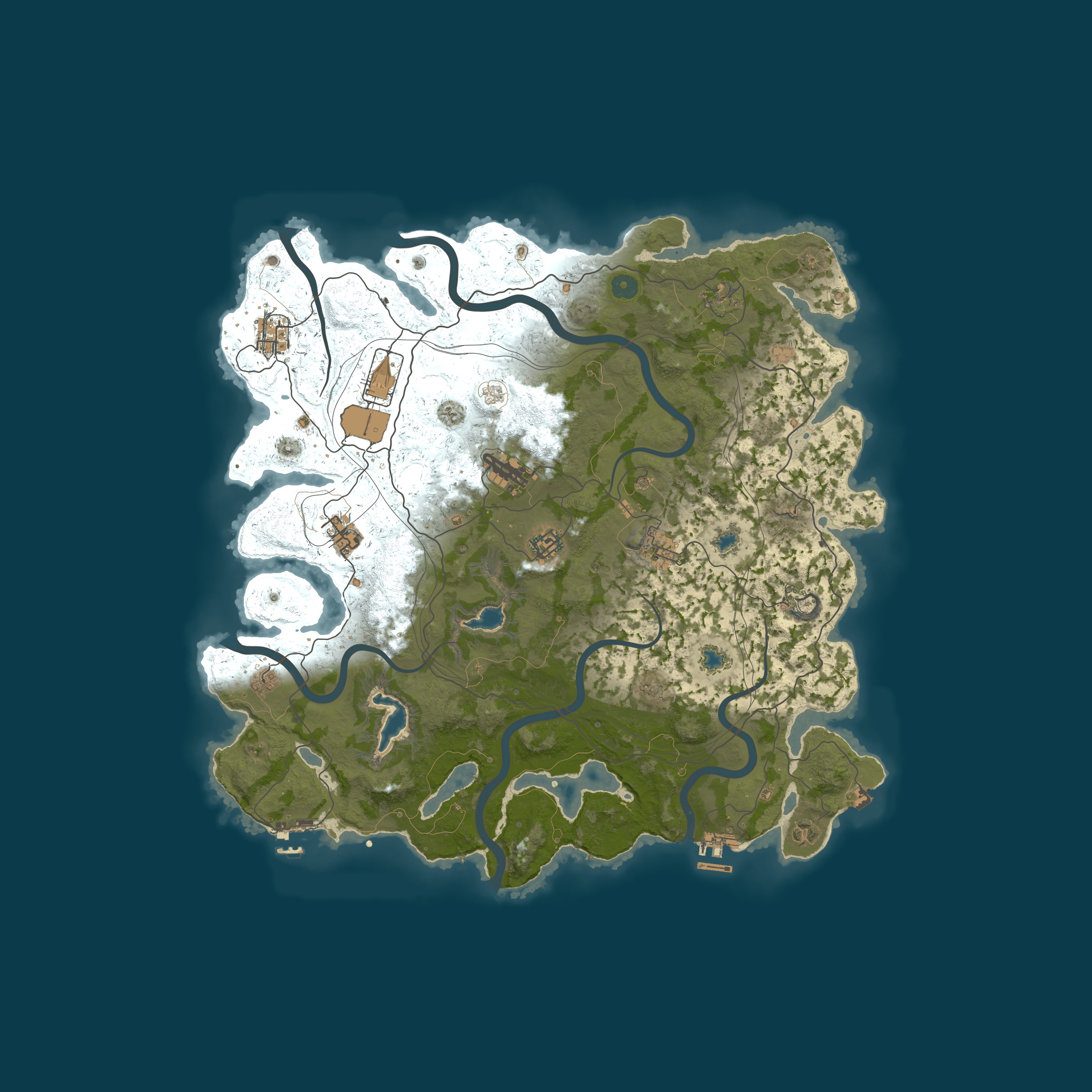 Карта сервера