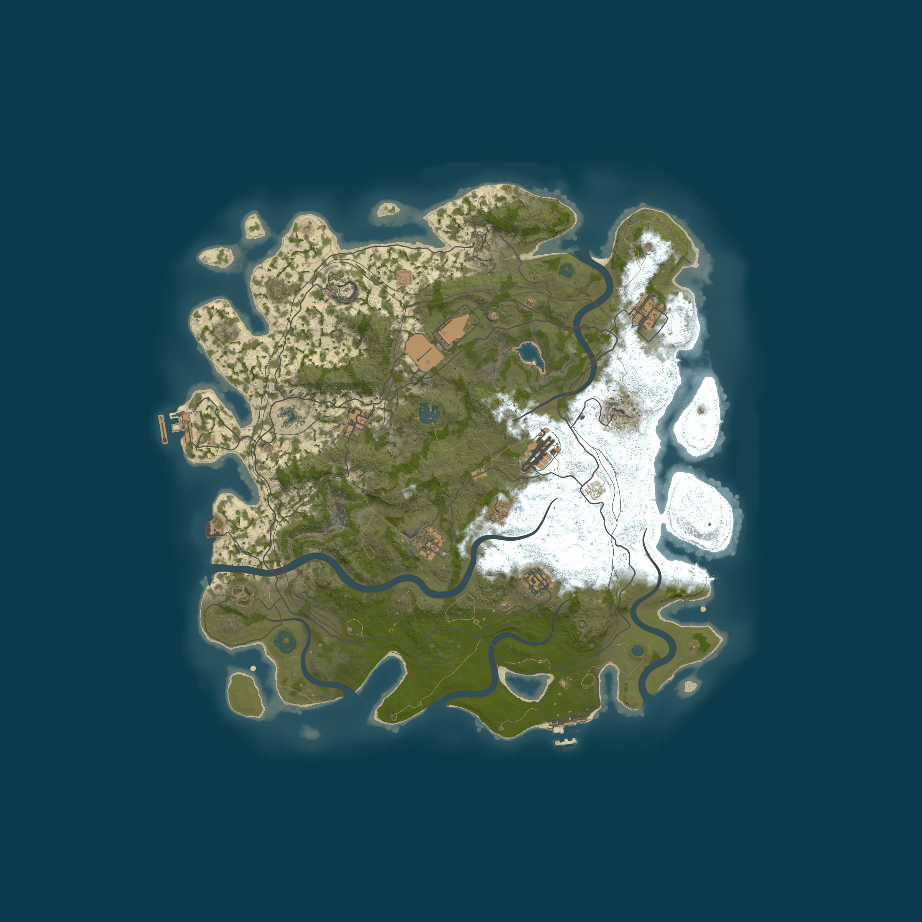 Карта сервера