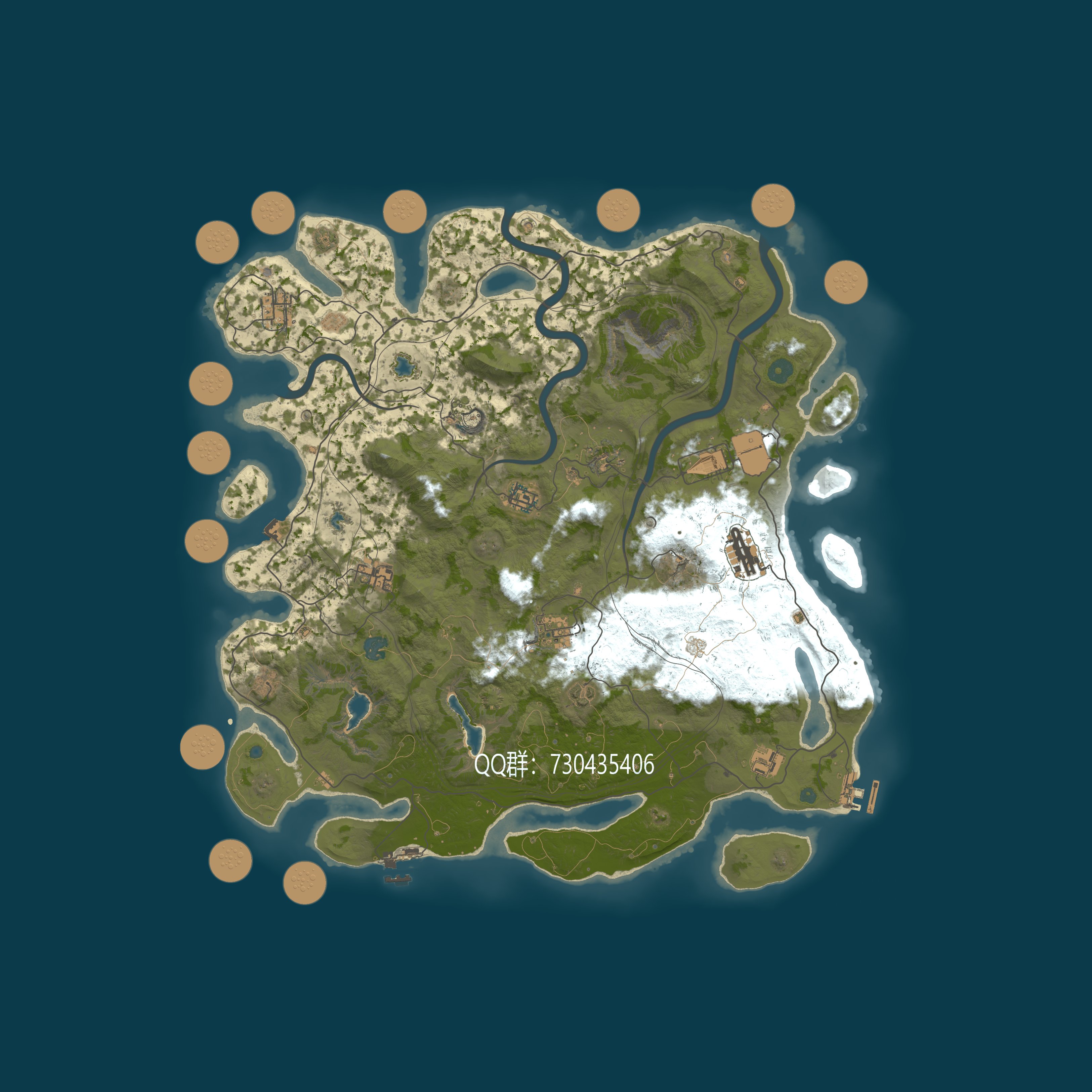 Rust map 4500/1337