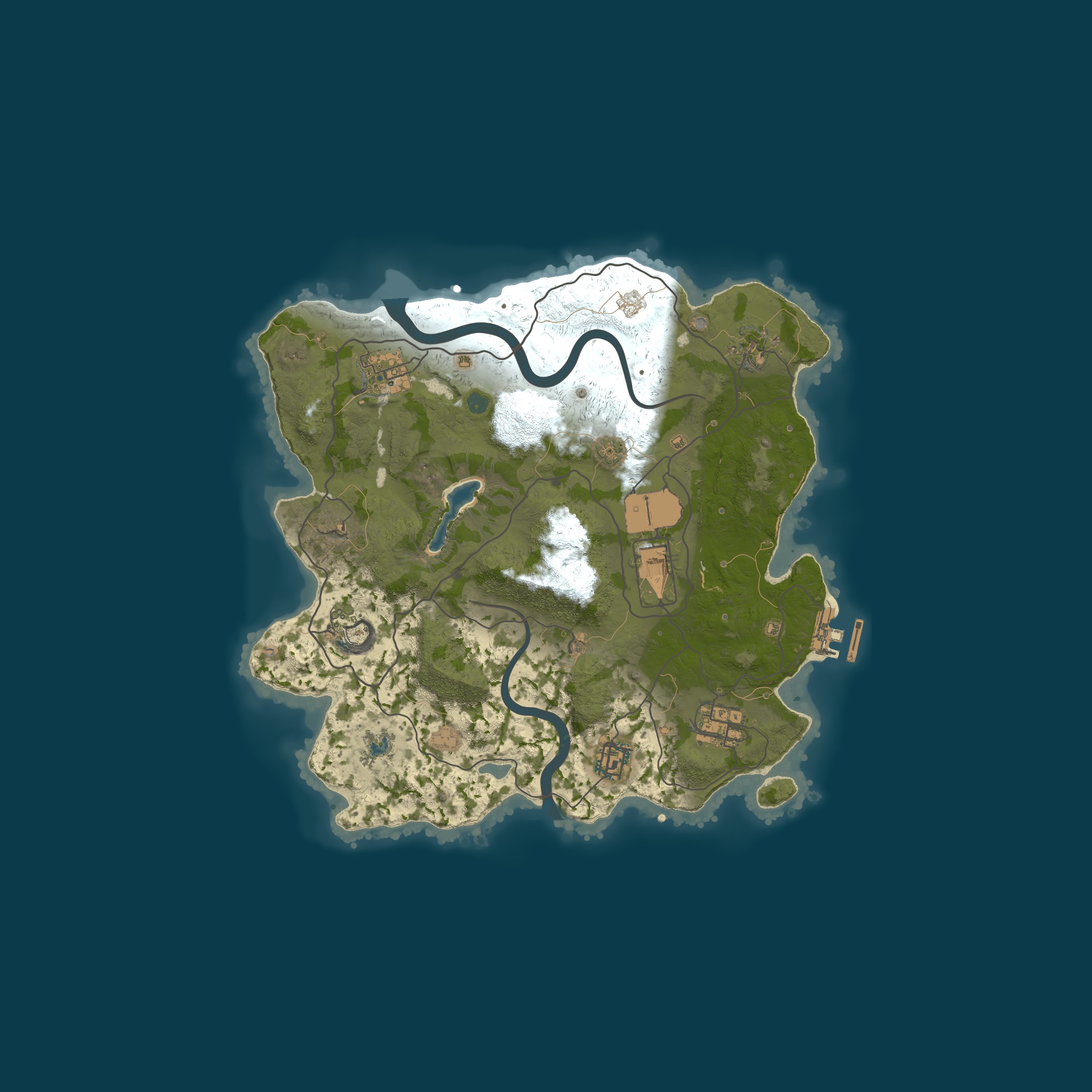 Map for DOPERUST.COM – 5X US | Solo/Duo | 50% Upkeep
