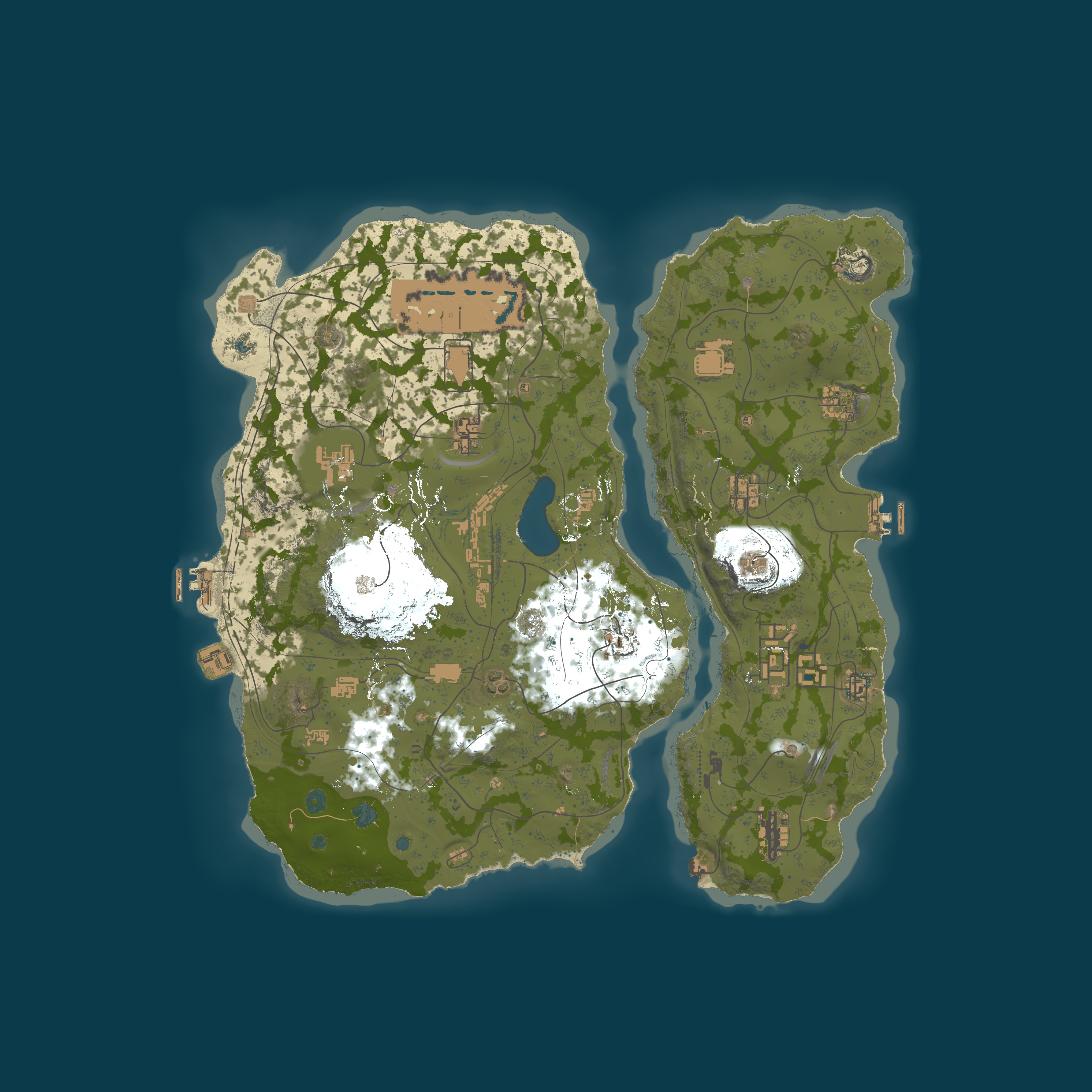 Procedural Map map