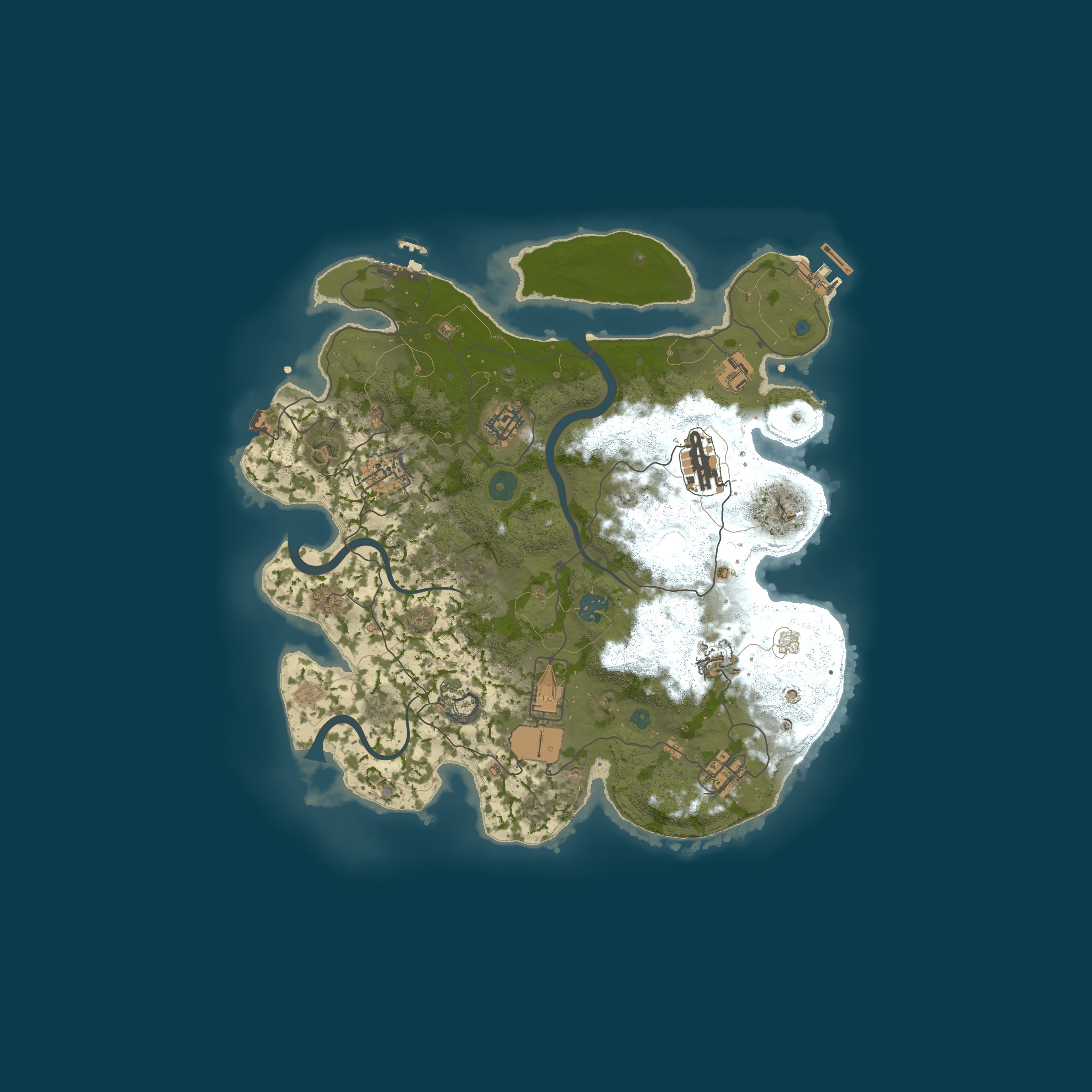Map for RustedWorld AU LAST DAY OF WIPE EVENT|Spawn AK Kit|1000000x|PVP