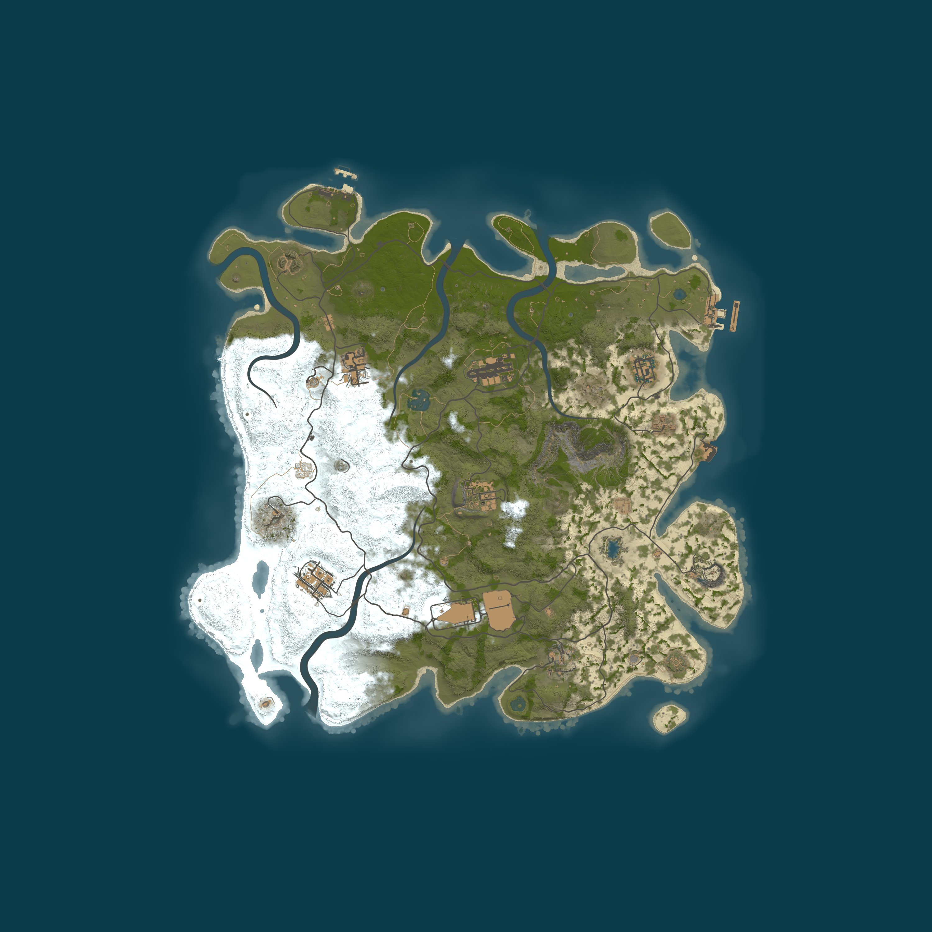 Карта сервера