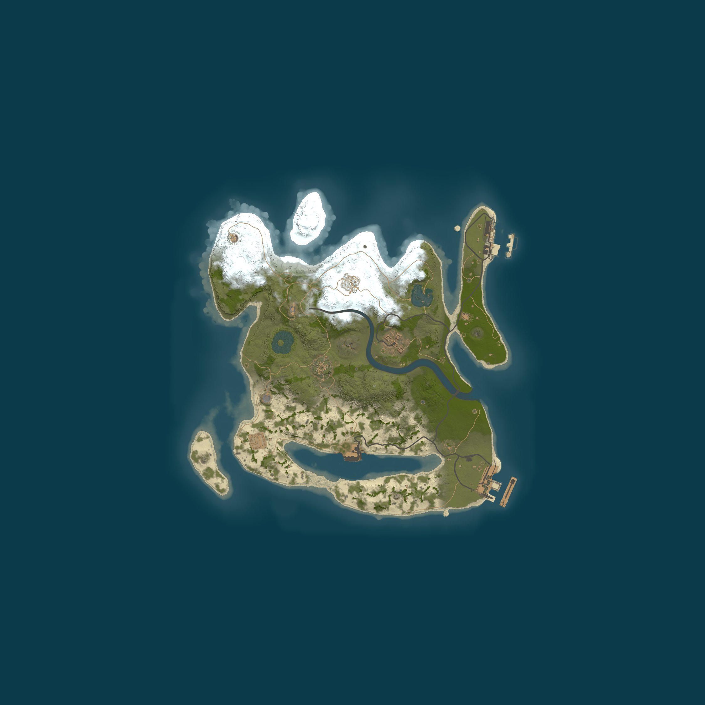 Map for Rex's dev server