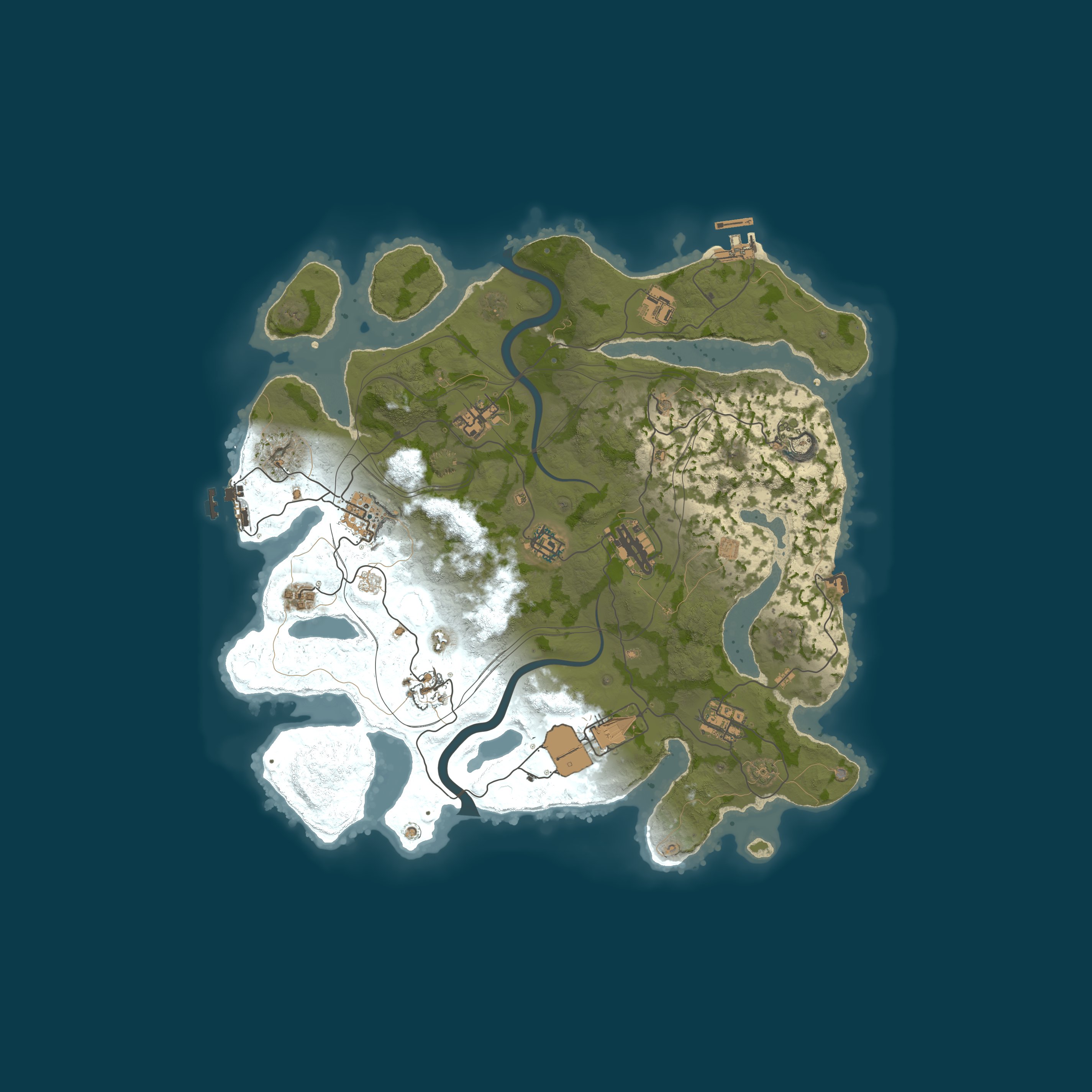 Rust map 3700/1337
