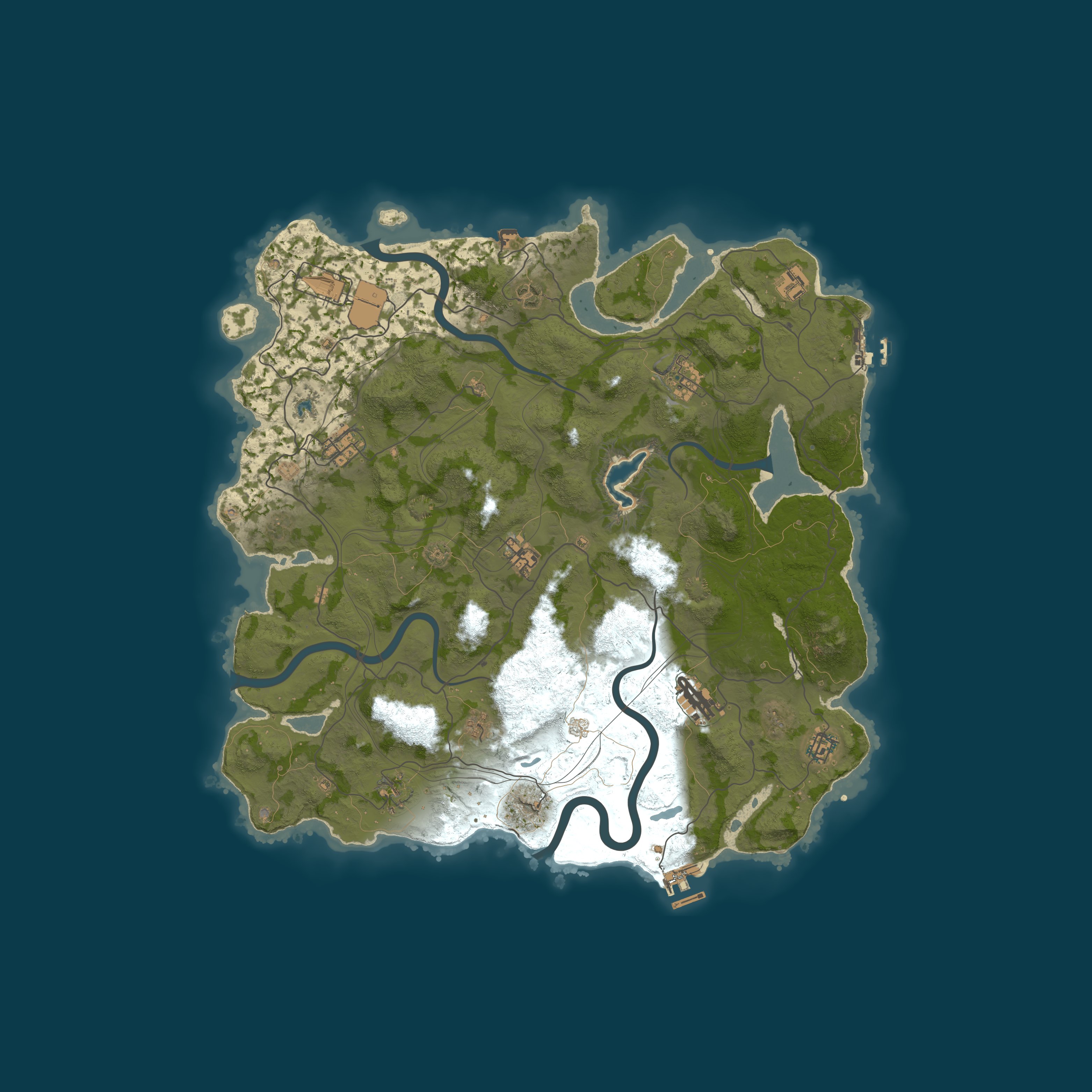 Rust map 4250/11985
