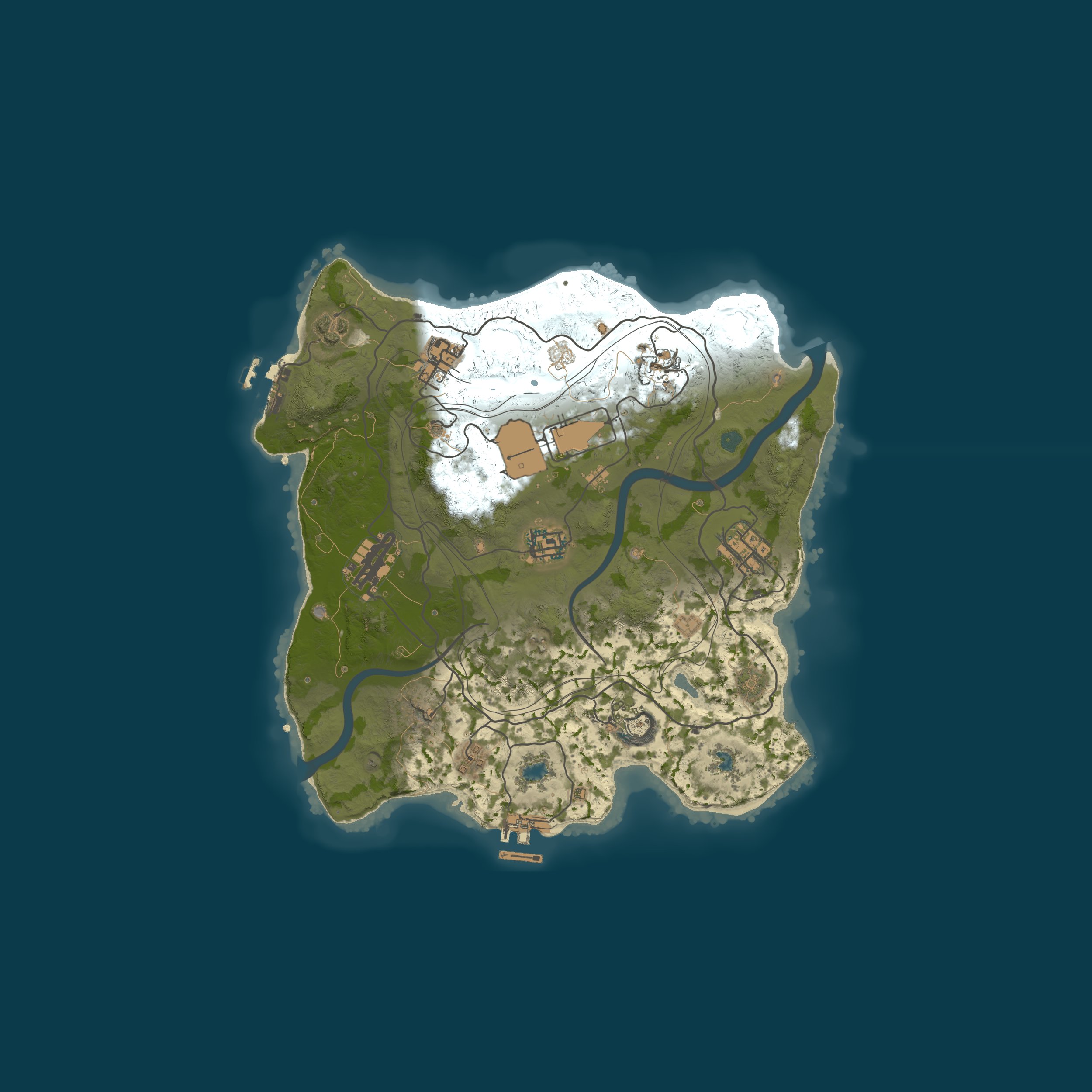 Карта сервера