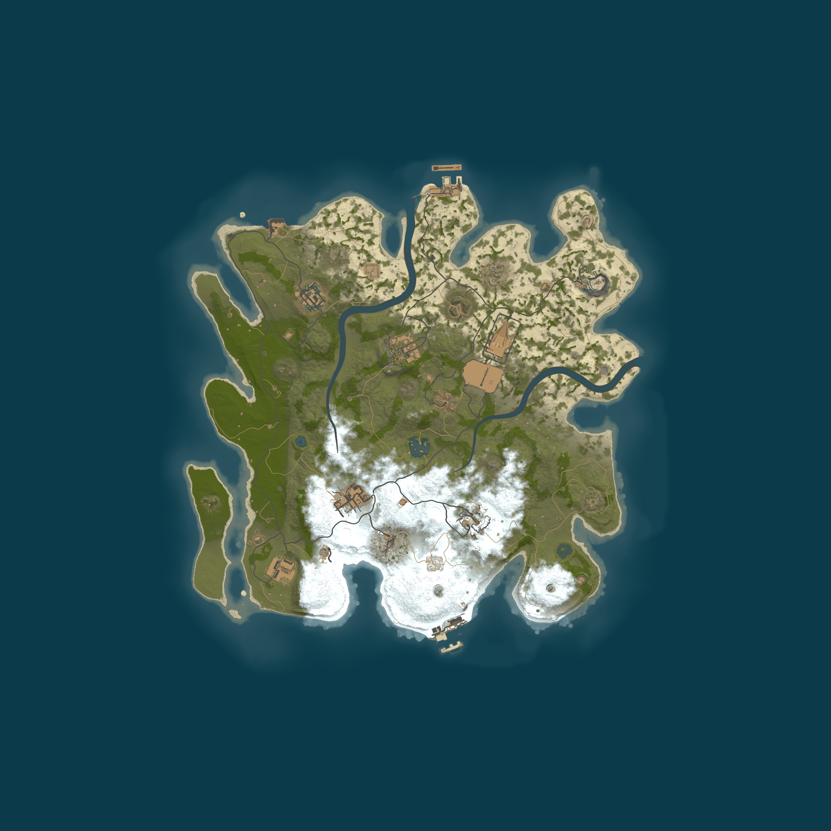 Map for № 3 ZERO ZONE 3 /x10/PVE-PVP/InstaCraft/16.07 Wipe