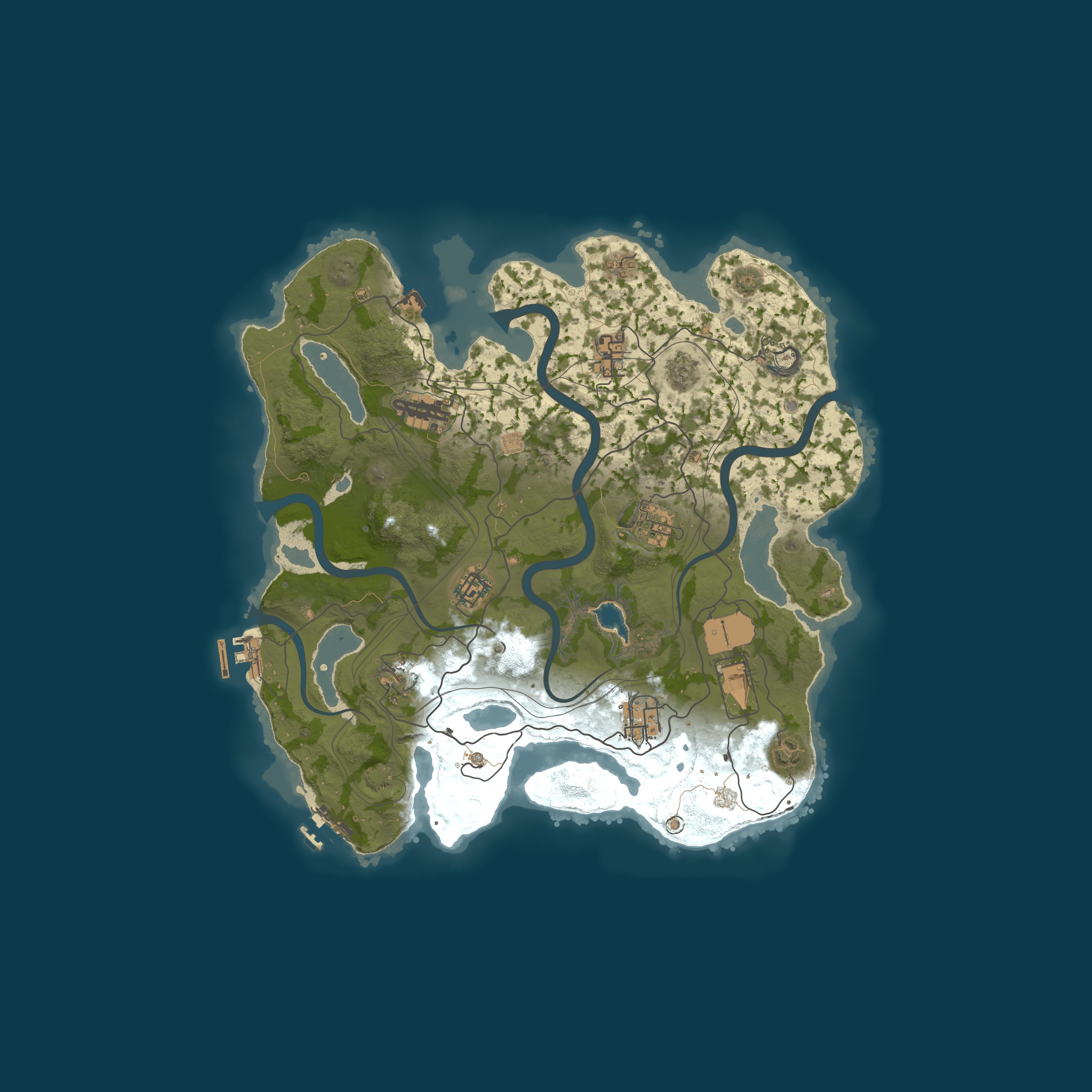 Map for HQM.GG SEA 10x Solo/Duo/Trio/Quad MyMiniKitSkinShopTPHome10x Mo