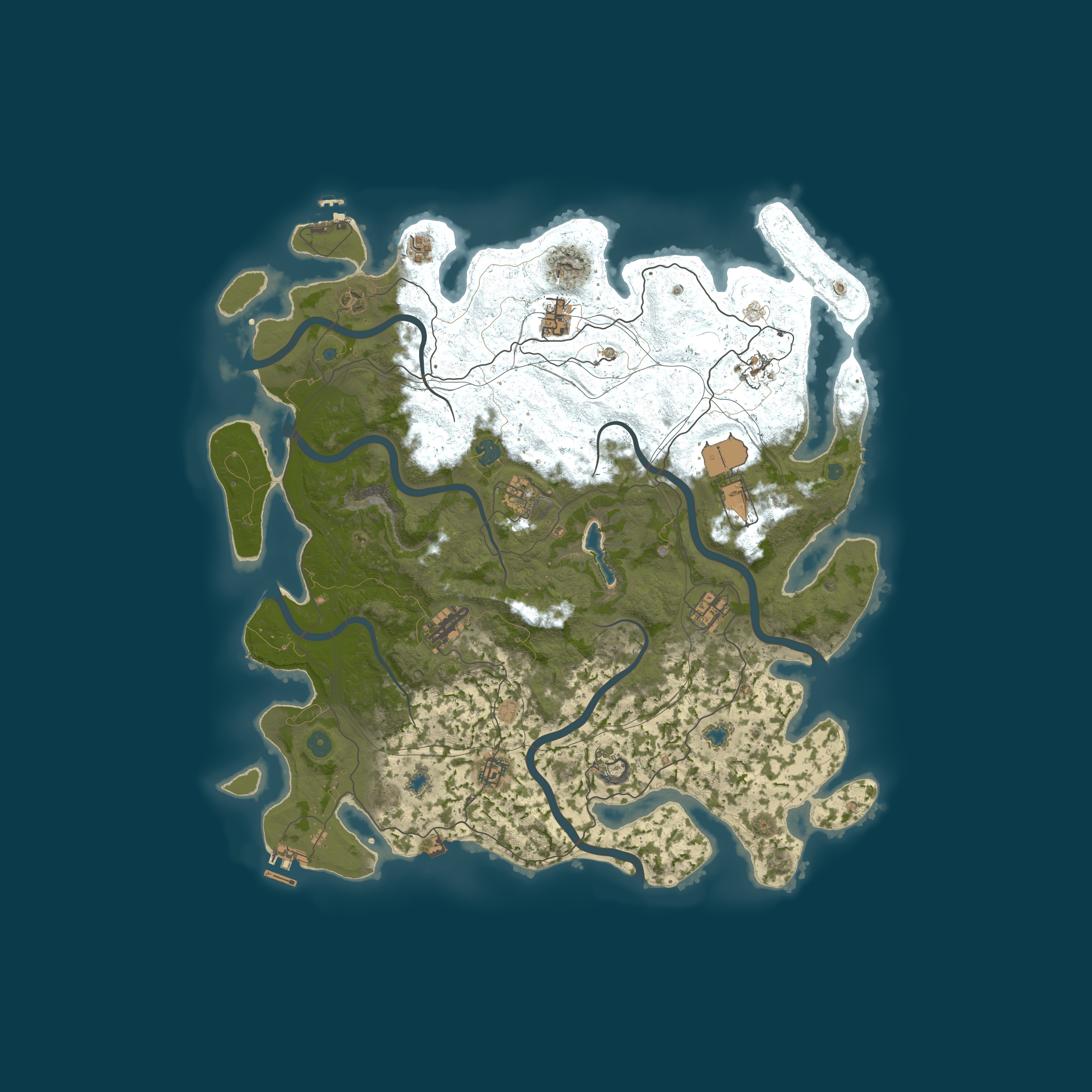 Map for [UK] Bacon Express 2X PVE|Raid