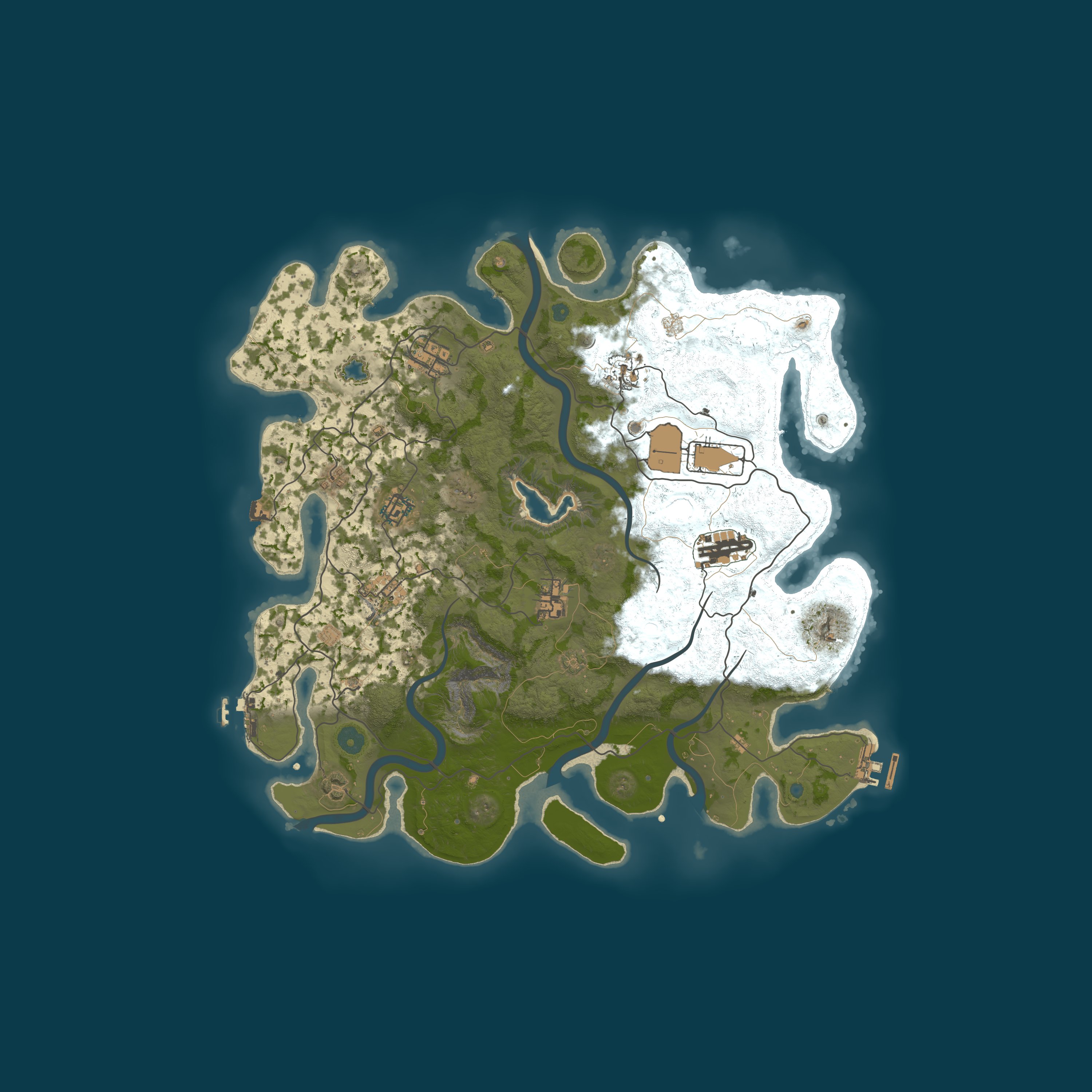 Map for FaceFirst Events|SkillTree|NPCRaids