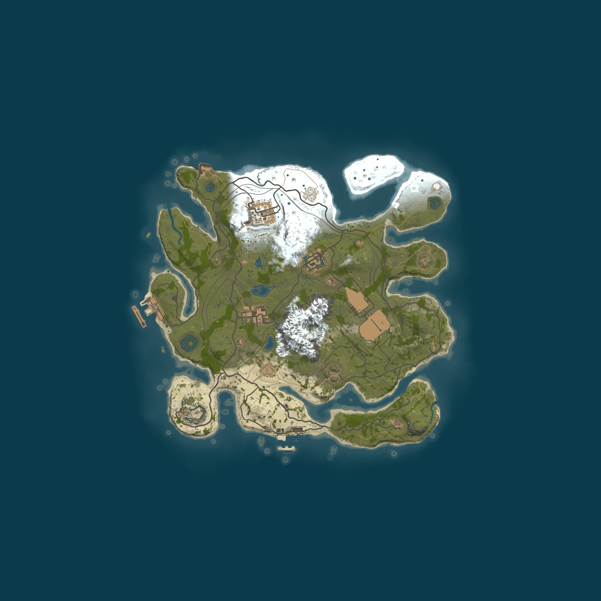 Карта сервера