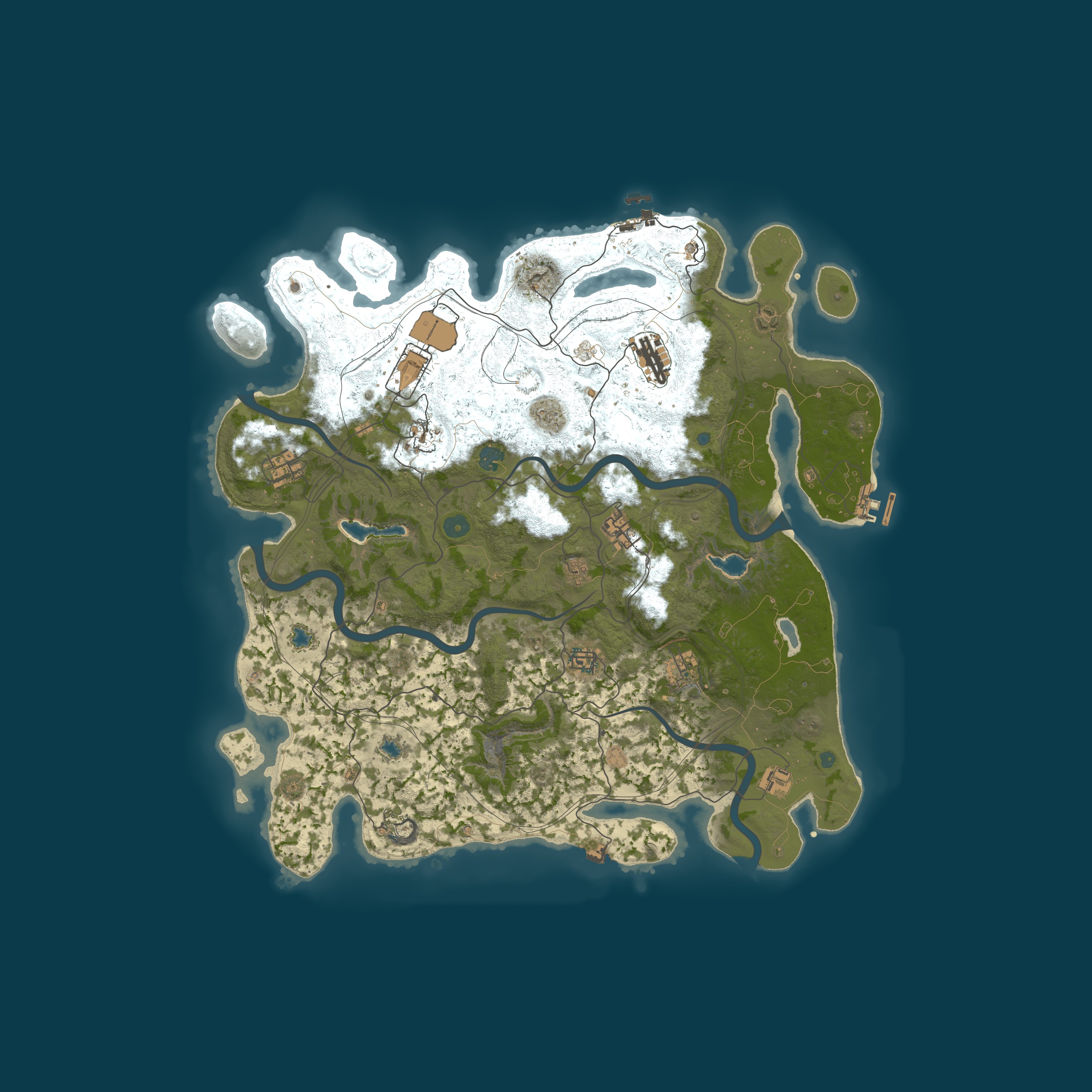 Rust map 4500/87258604
