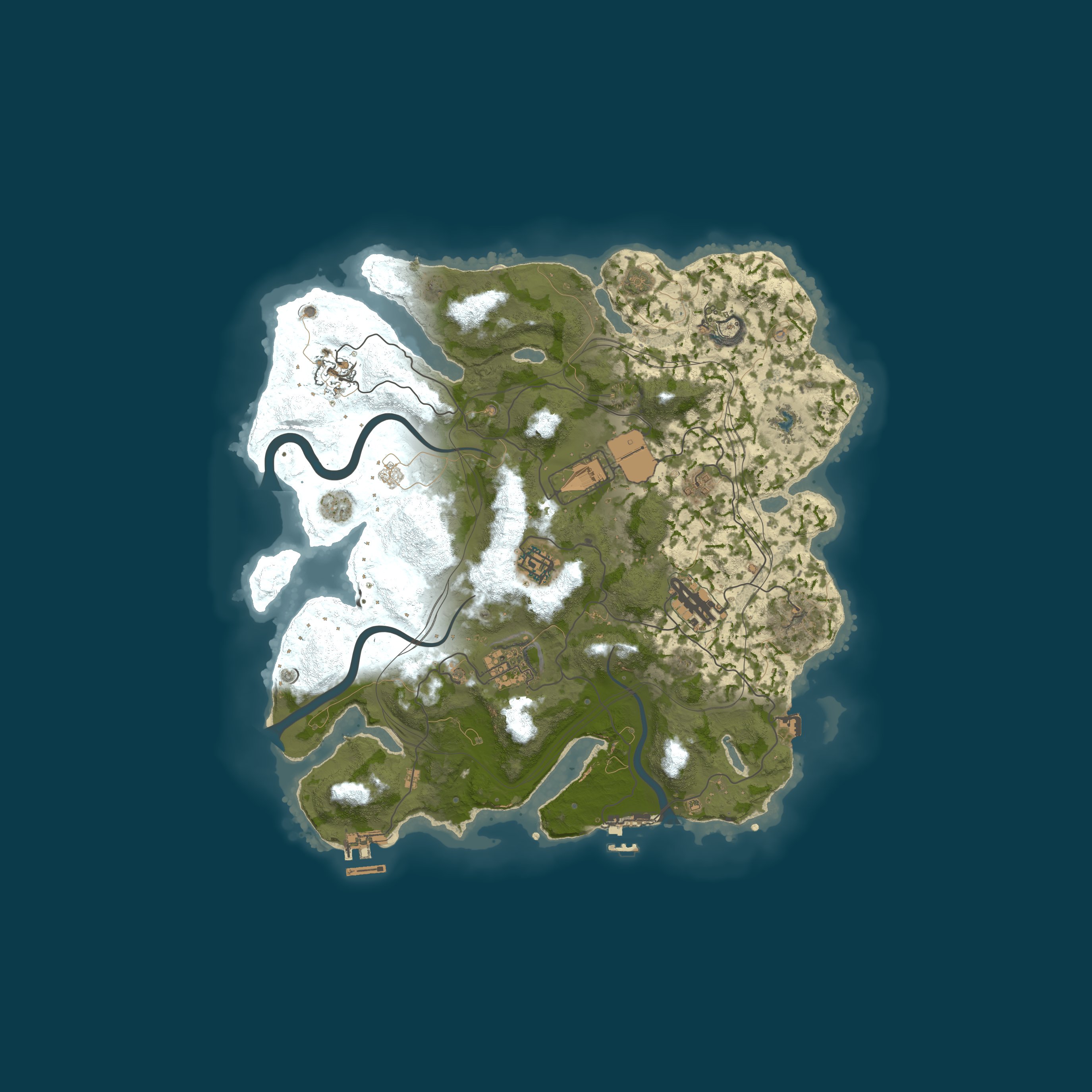 Map for RustSpain.com | EU Solo Only