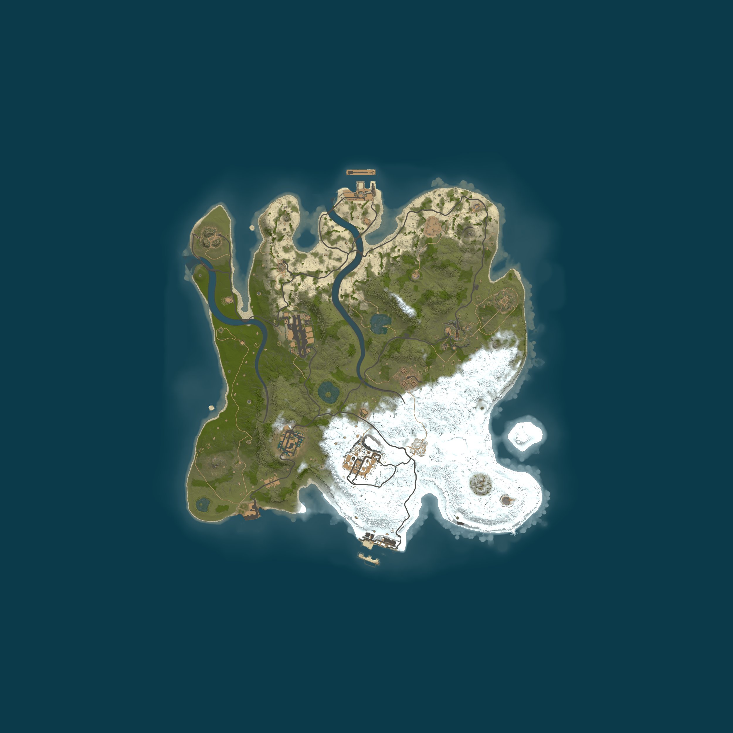 Map for Boreal Islands