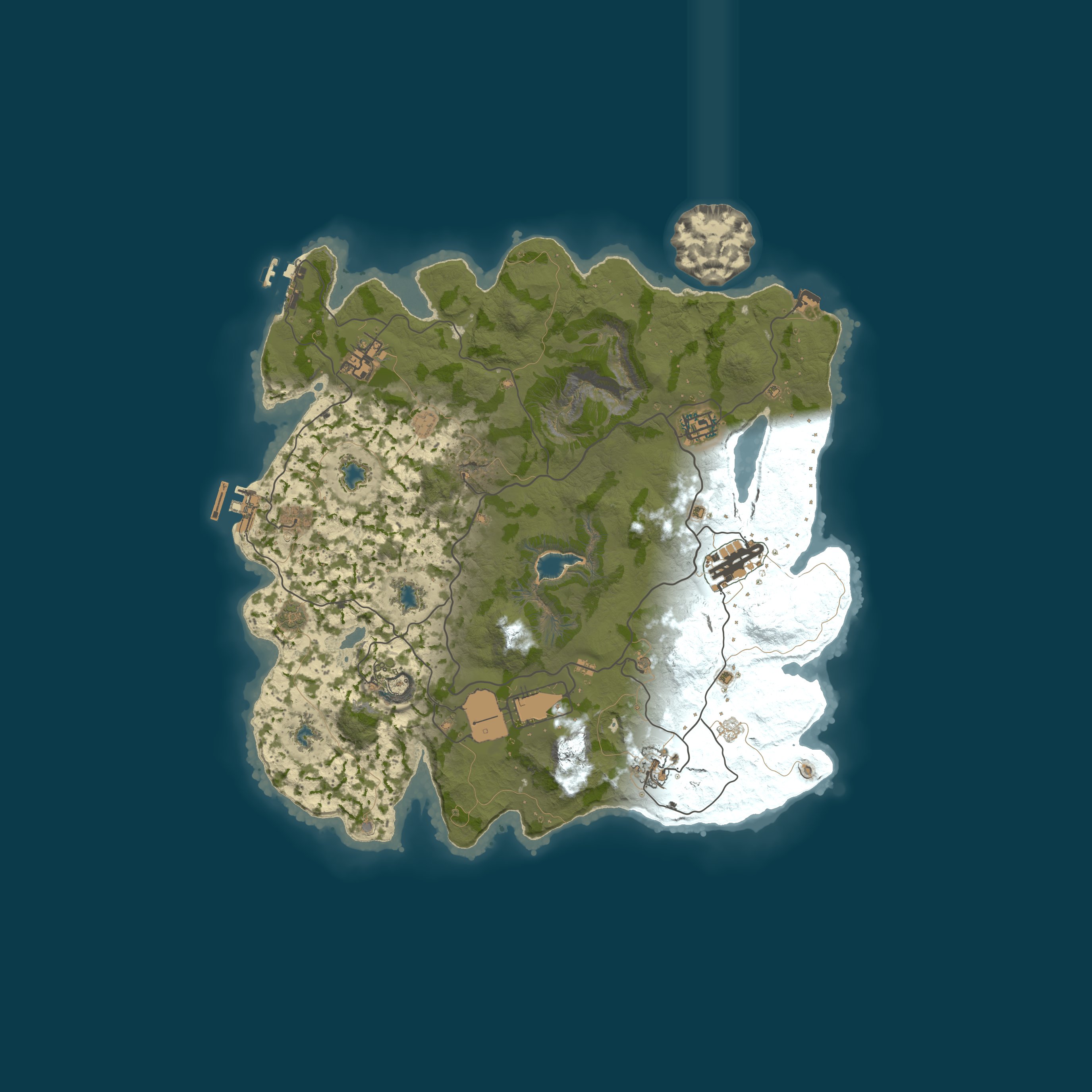 Карта сервера