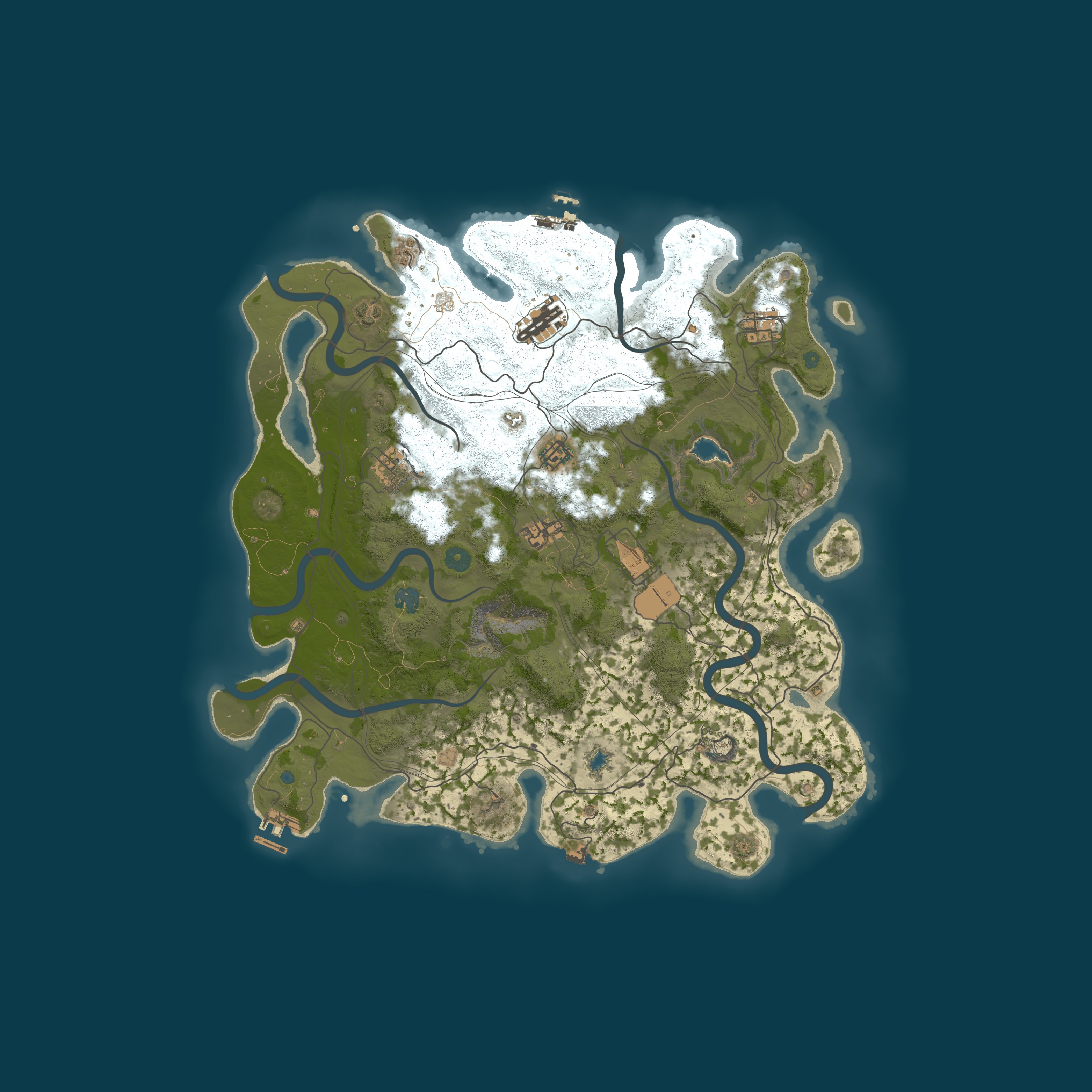 Map for BroinRust [PVE MOD EU/EA]