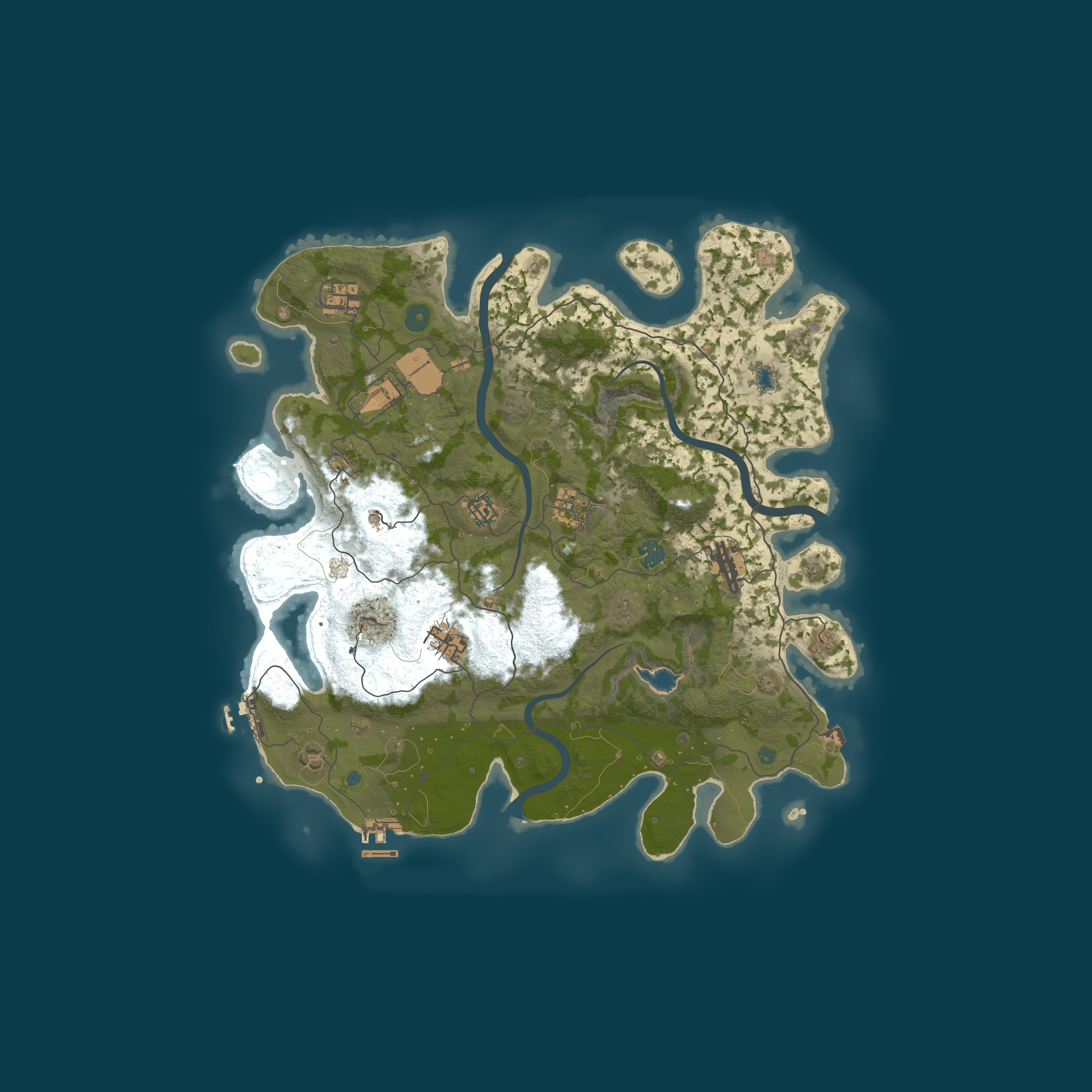 Map for RUST /SOLO/DUO WIPED 26.05