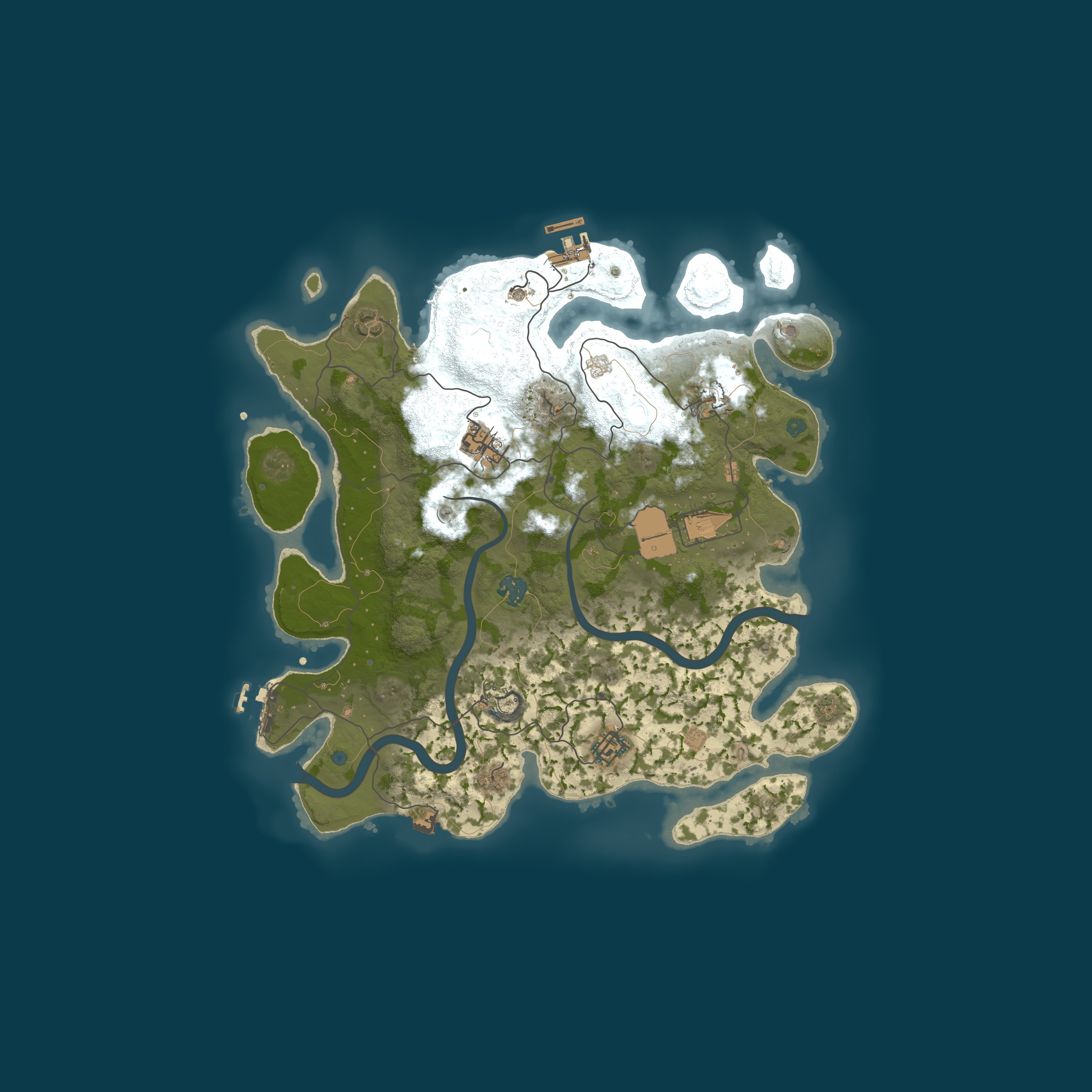 Map for [PvE] アリスサーバー｜BAG144/ヘリ無料/詳細HP