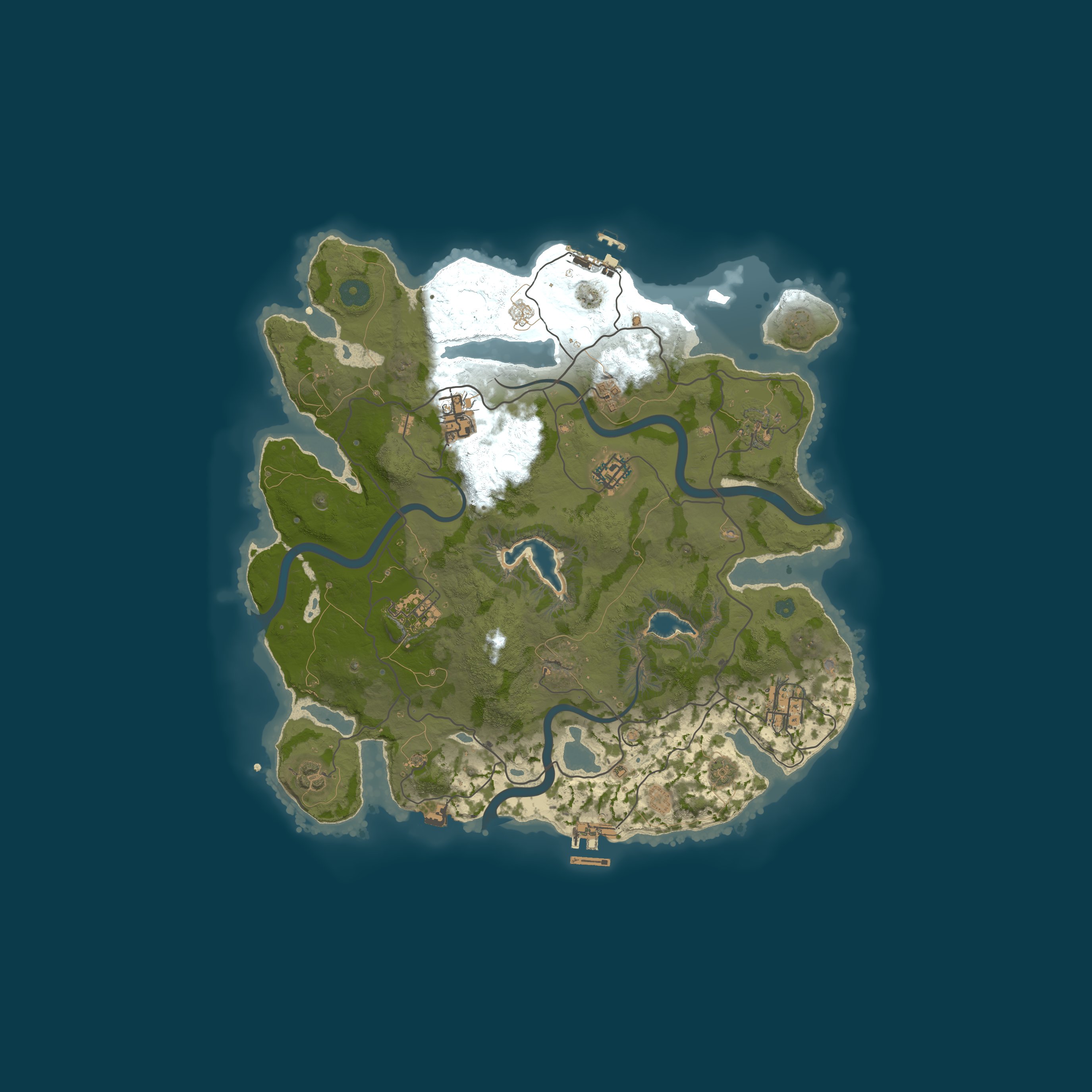Map for EU RUST LONDON MAIN X2 - JUST WIPED 21.05 BEST CUSTOM MAPS