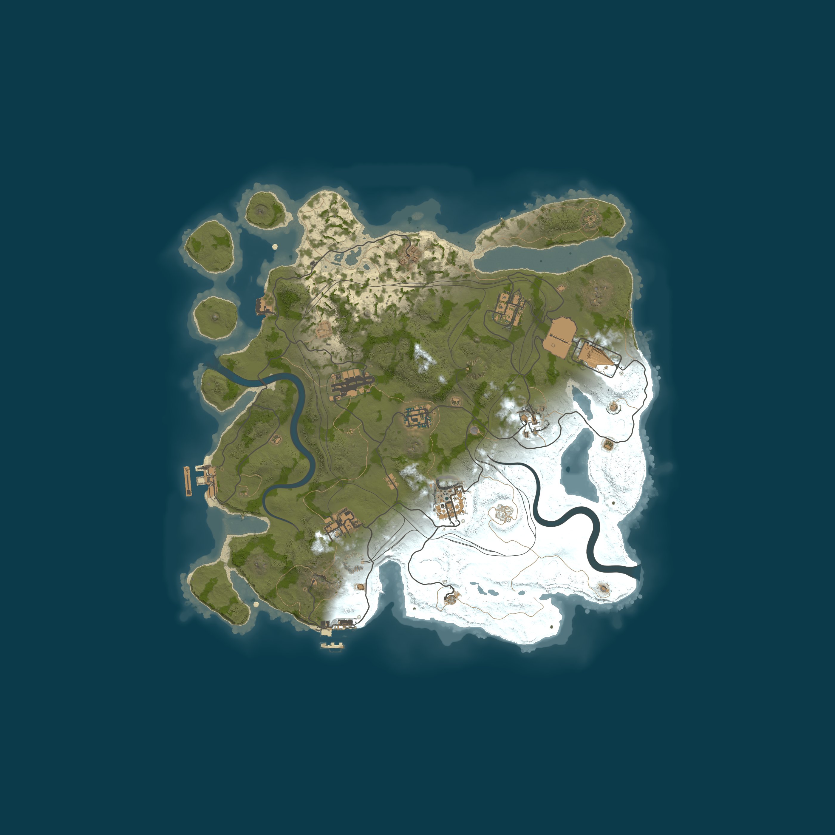Map for HollowServers.co 10x Solo/Duo [Loot+|MyMini|Shop|PvP]