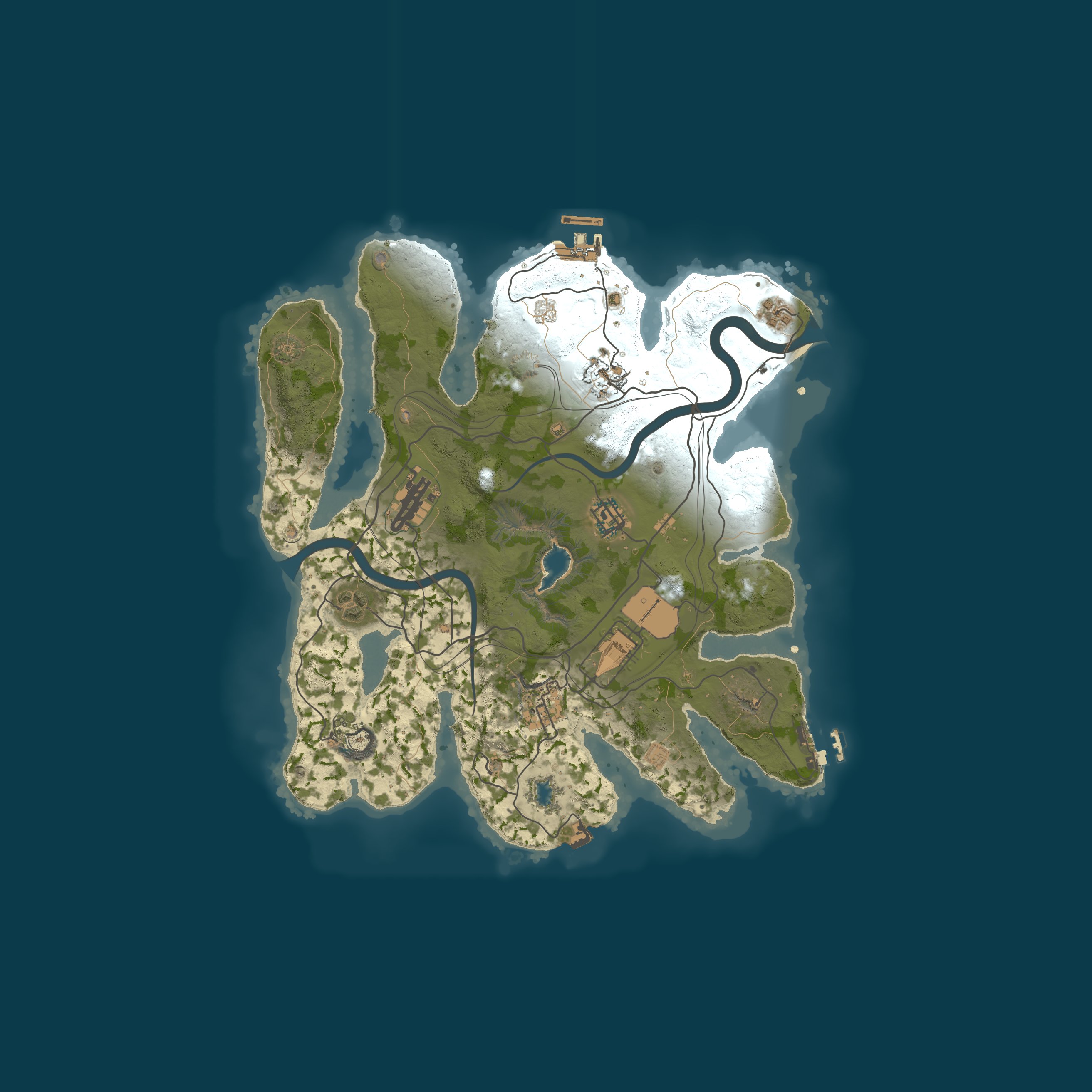 Карта сервера