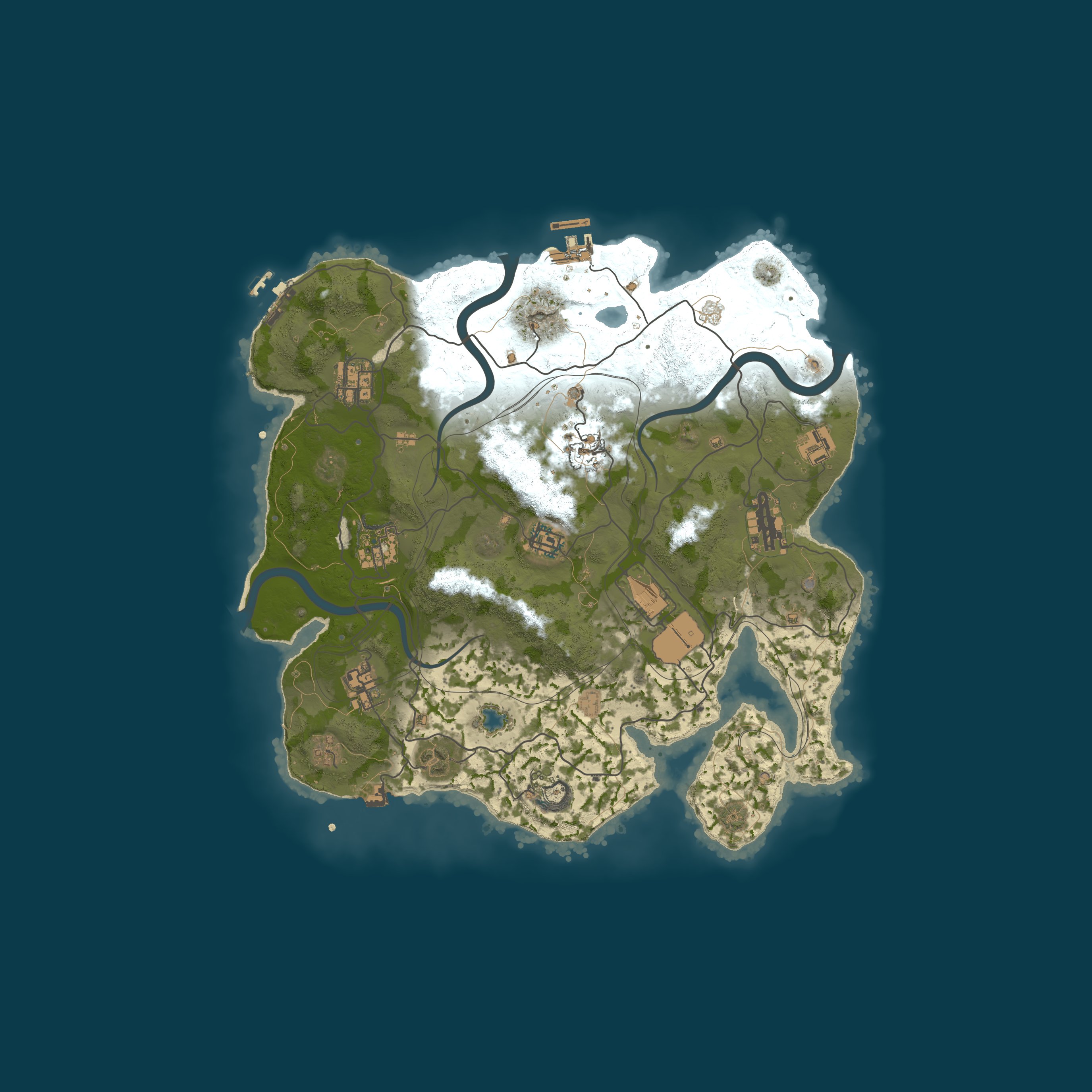 Rust map 3500/1337