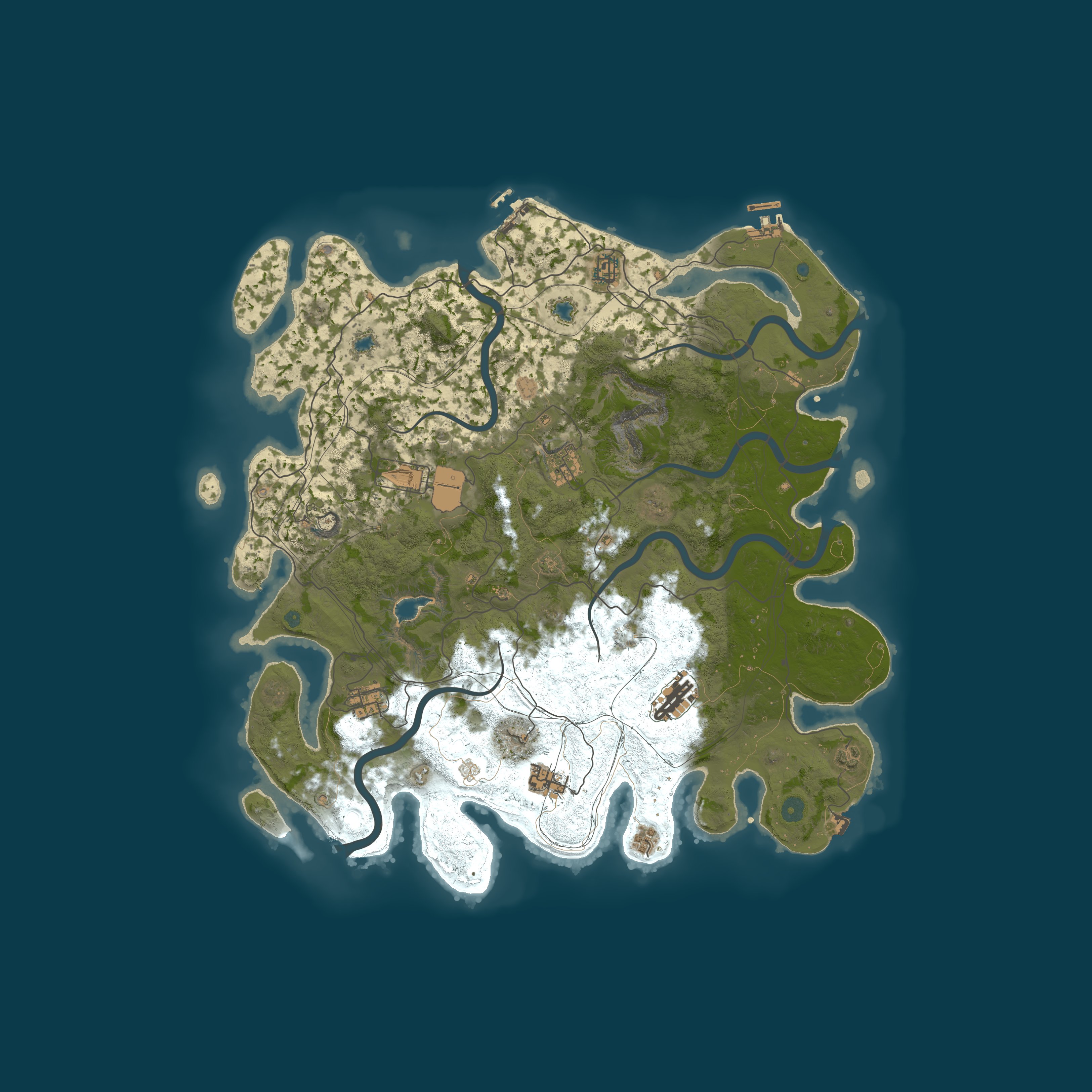 Map for Rusty Nails | Weekly Vanilla