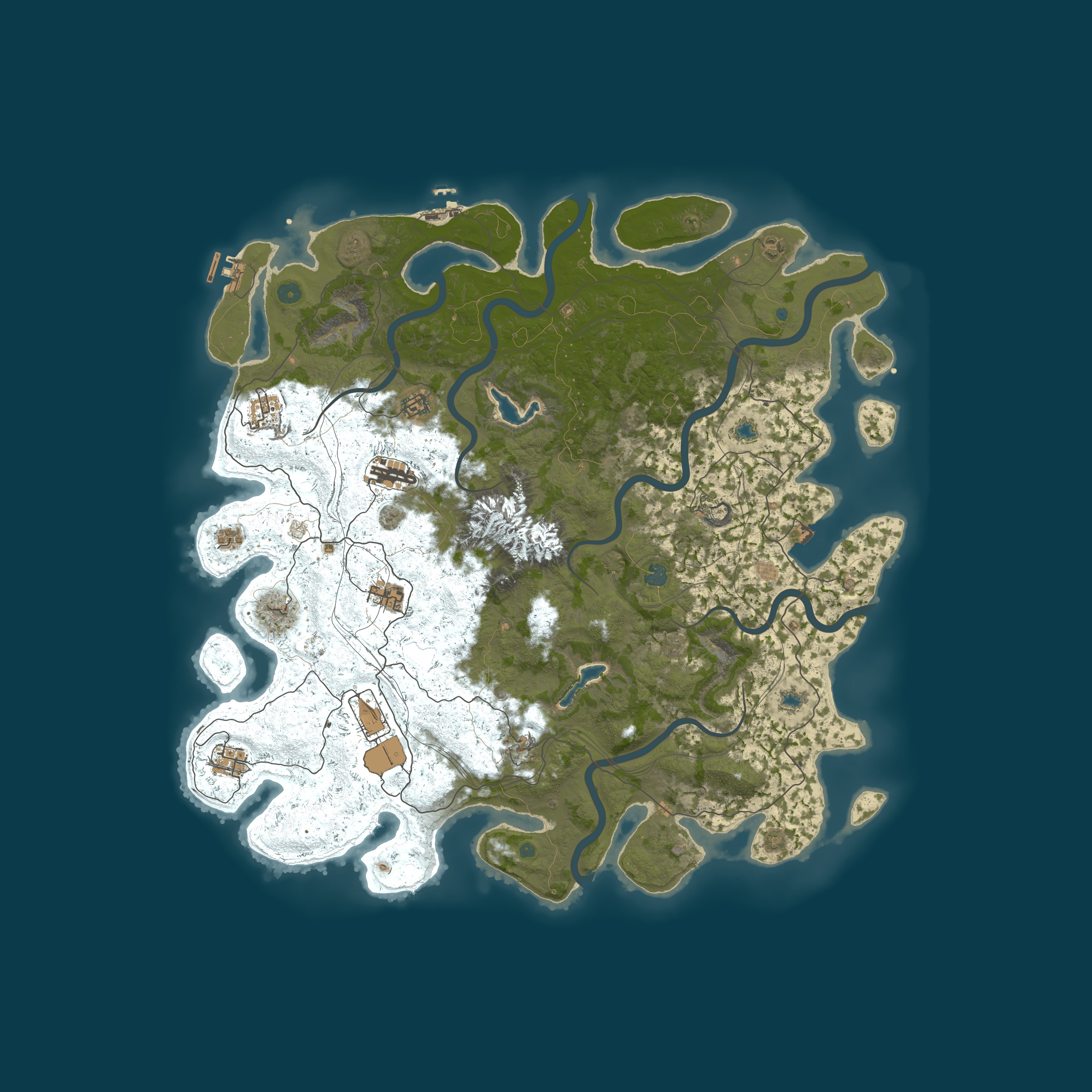 Map for Misha dunul v manok