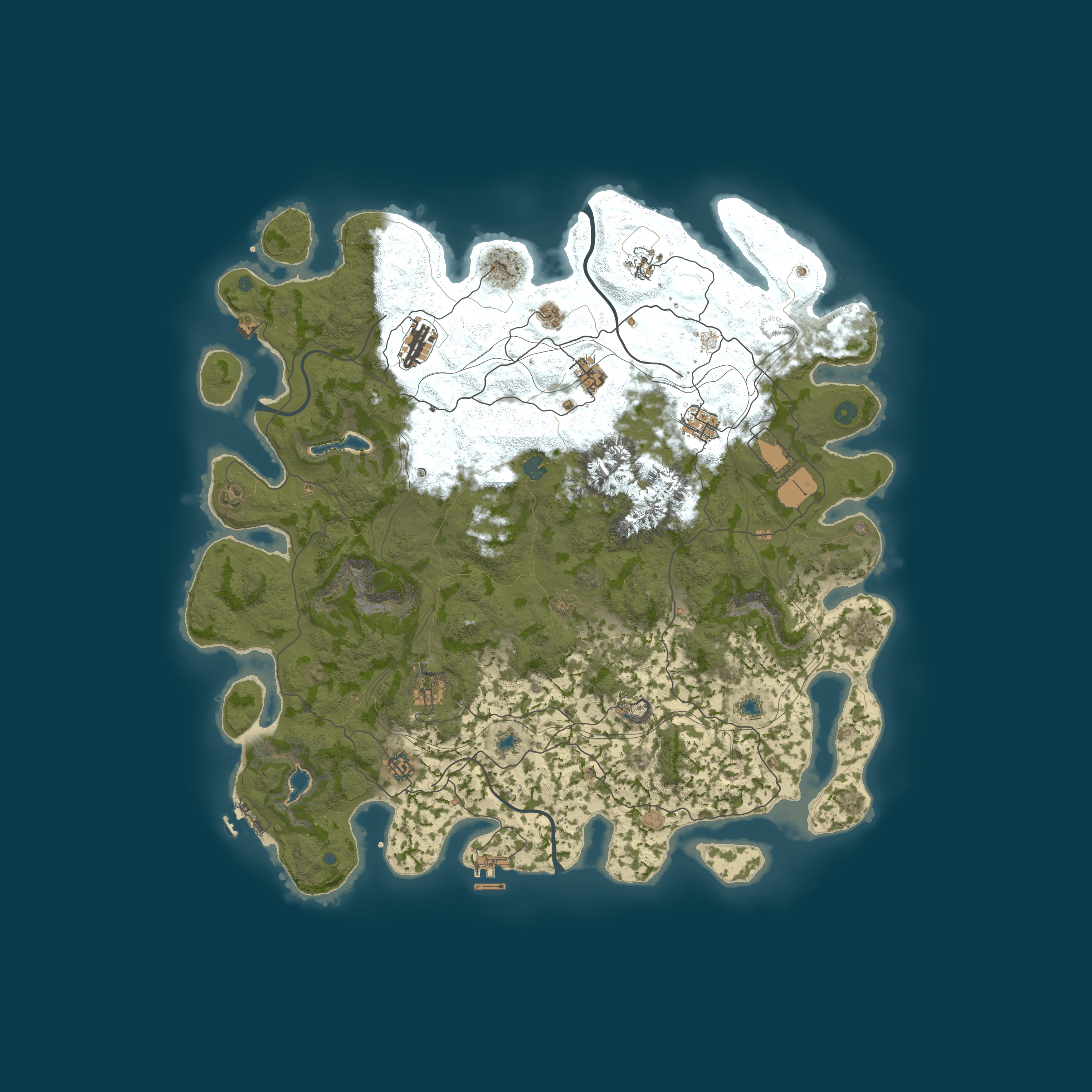 Map for 【流星】PVE｜无限成长｜武器强化｜ 死亡不掉