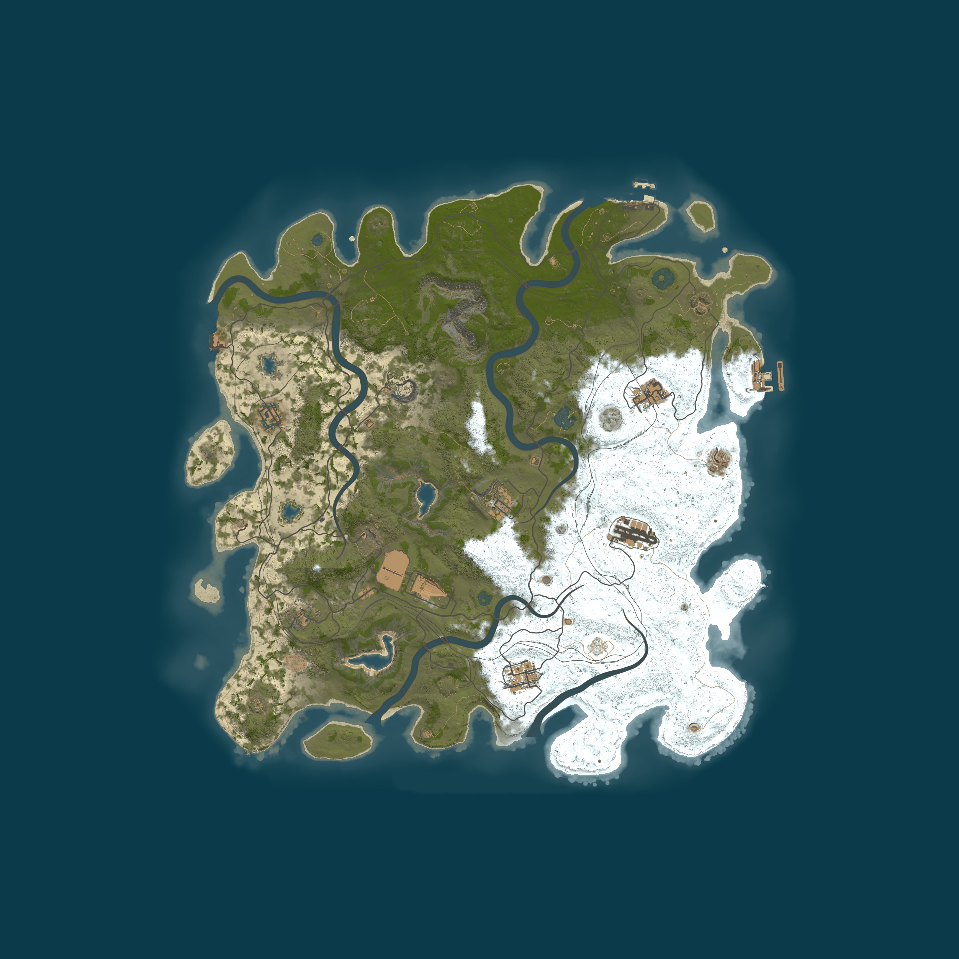 Map for Tierra Salvaje de LATAM