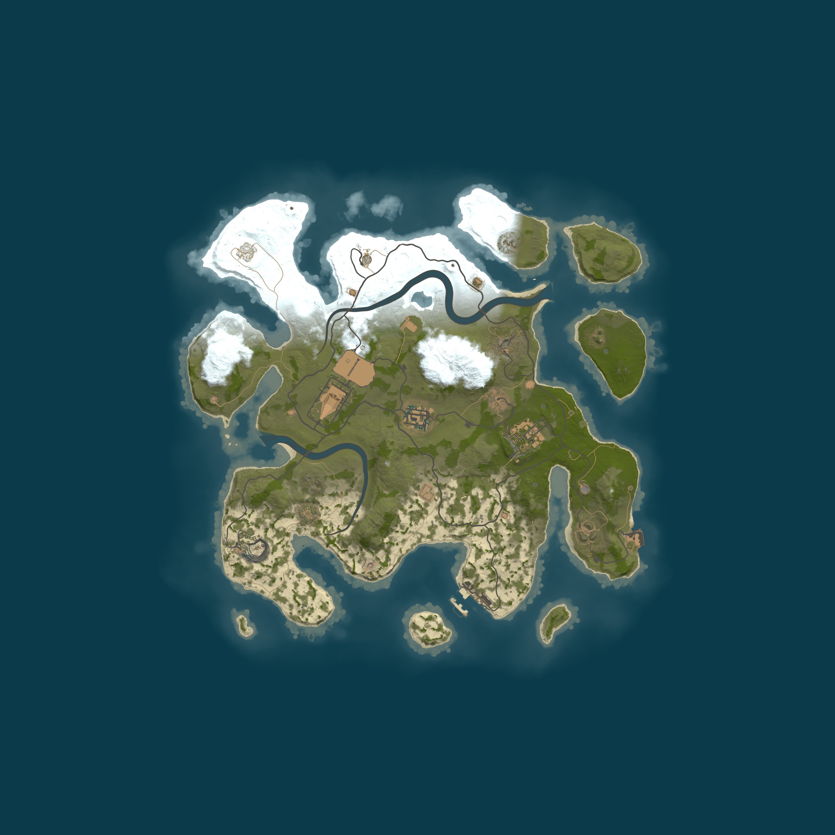 Map for [AU] Rust Refined 3X | Max 4 | Noob Friendly | BetterLoot & QOL