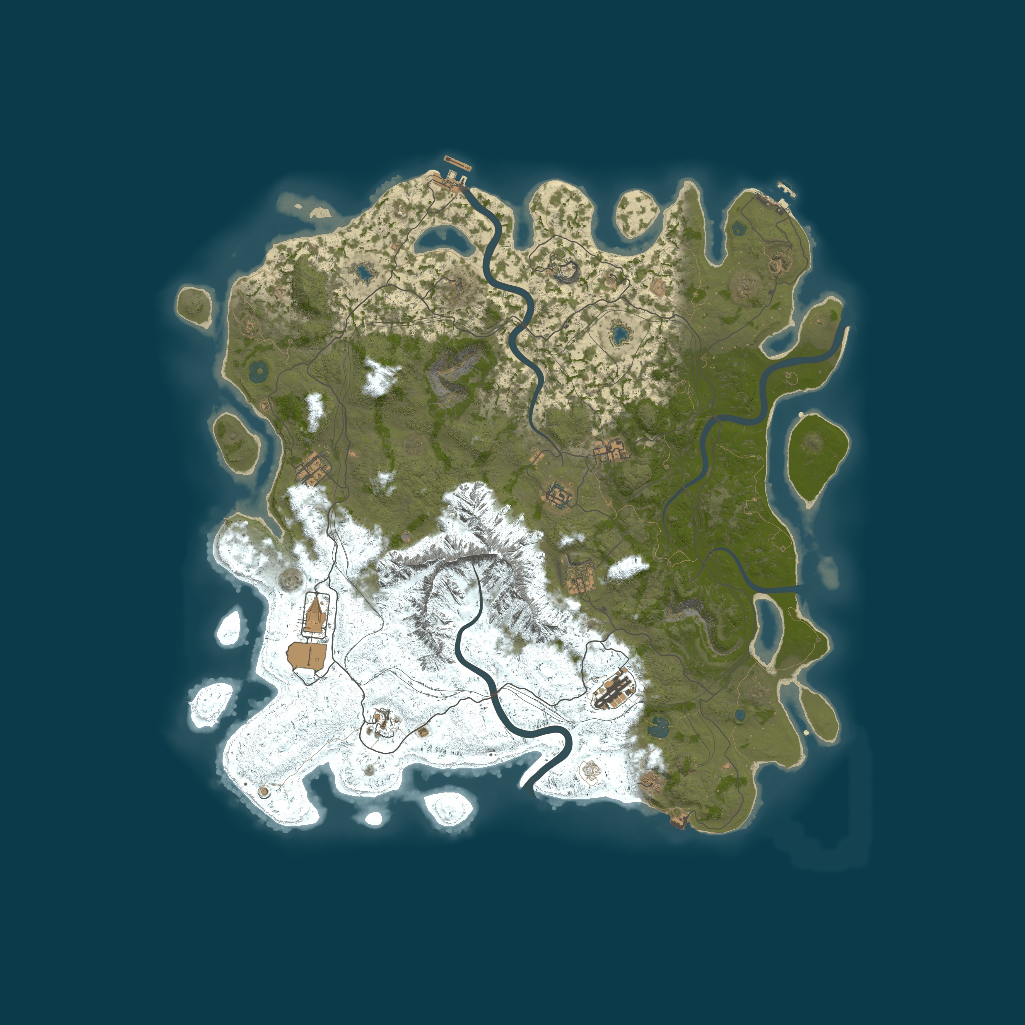 Map for FPCON Delta: Operation Rustfall [PvE]