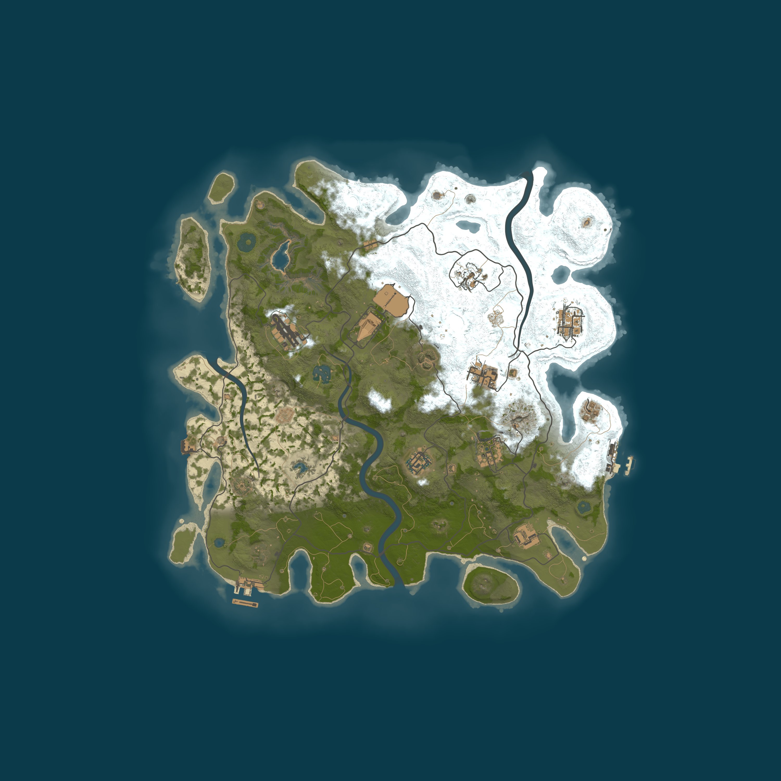 Map for 敢冒零零漆|8月7日|2倍1硫|半月清|4人|特色成长