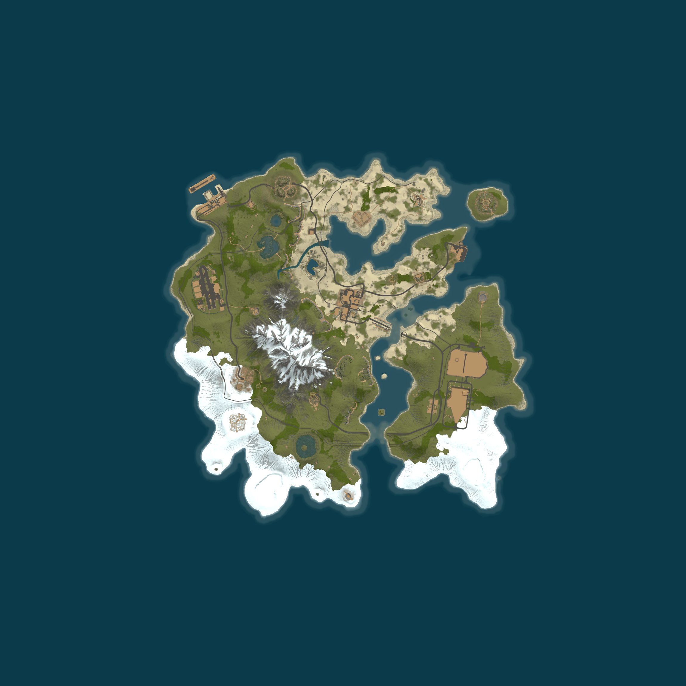 Map for EU/CZ x2 ISLAND SURVIVAL | CUSTOM MAP | EVENTS | SOLO-DUO-TRIO