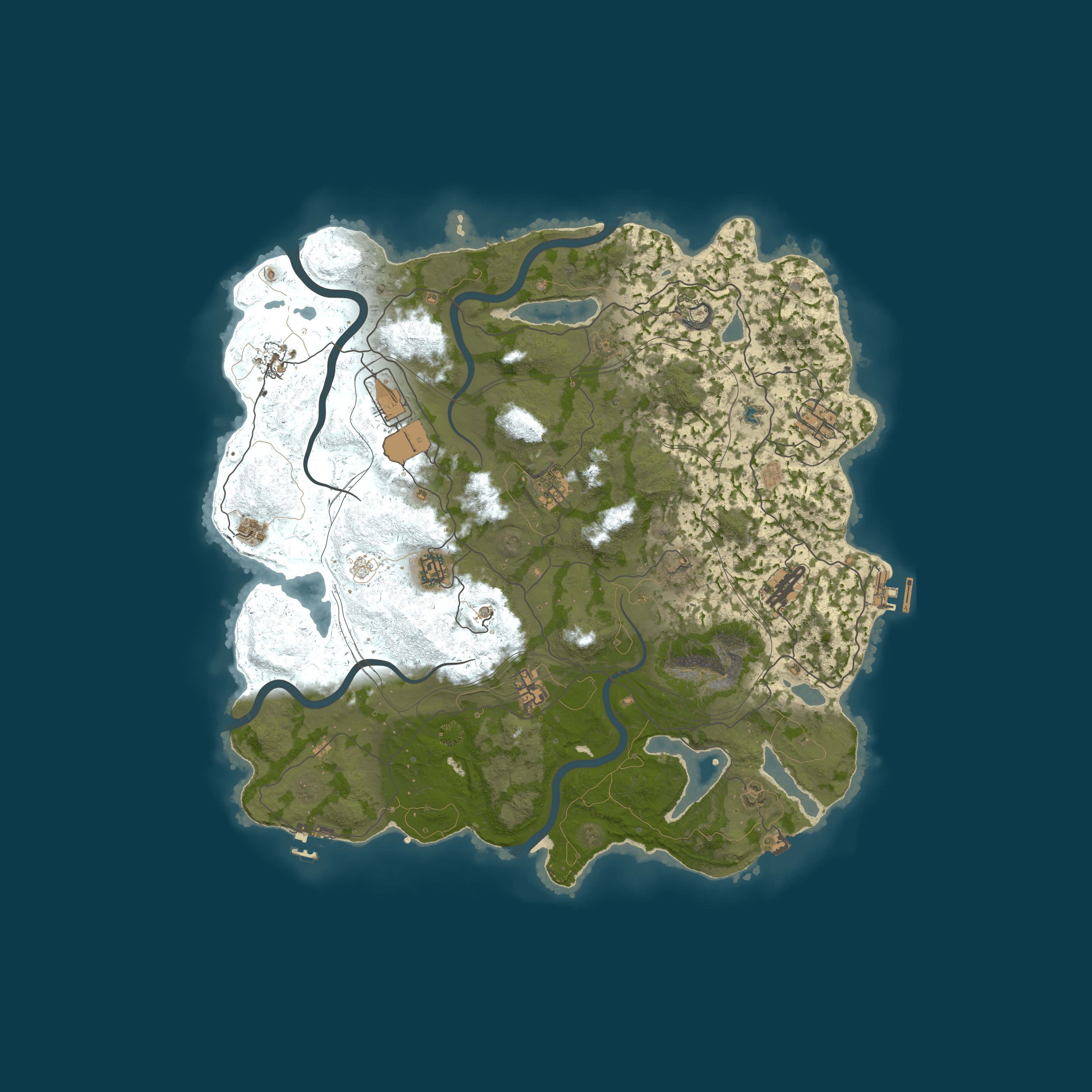 Map for Rusticated.com - US Premium Long