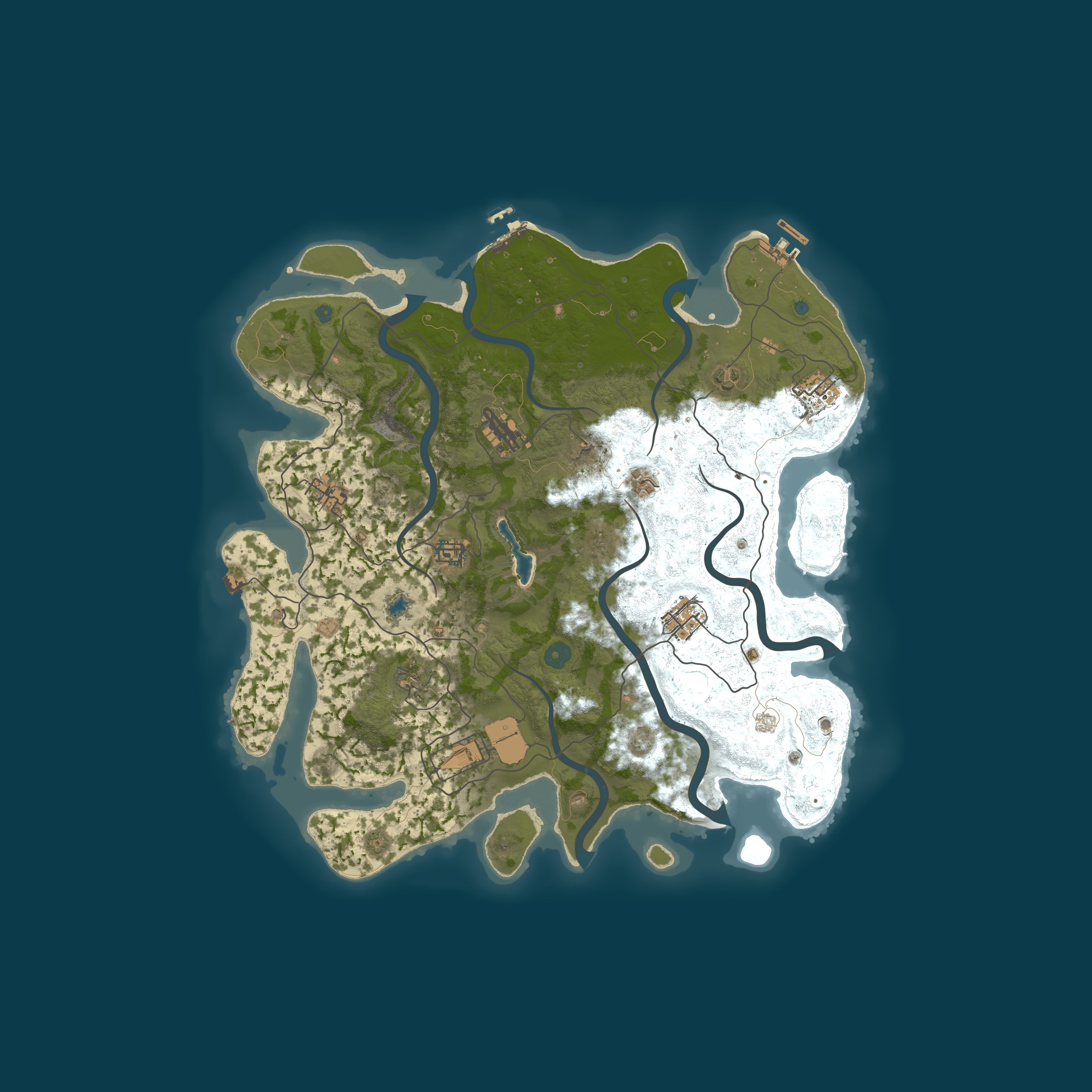 Map for Rusty Bear 2x Quad | Vanilla+ | Noob Friendly | Low Pop