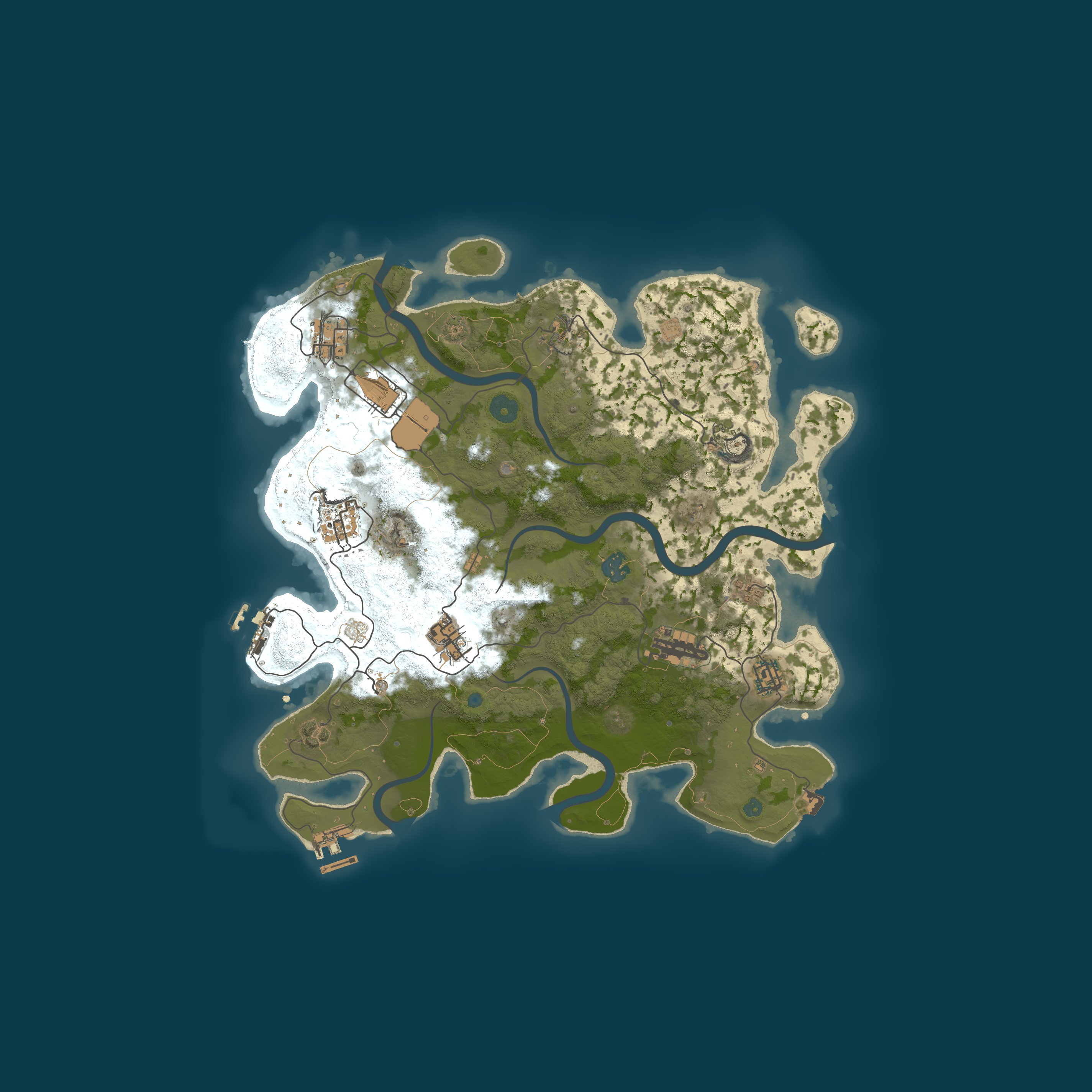 Map for SEED RUST X5 | NOLIMIT | FPS+ | BUILDING DEEP SEA | WIPE 05.05