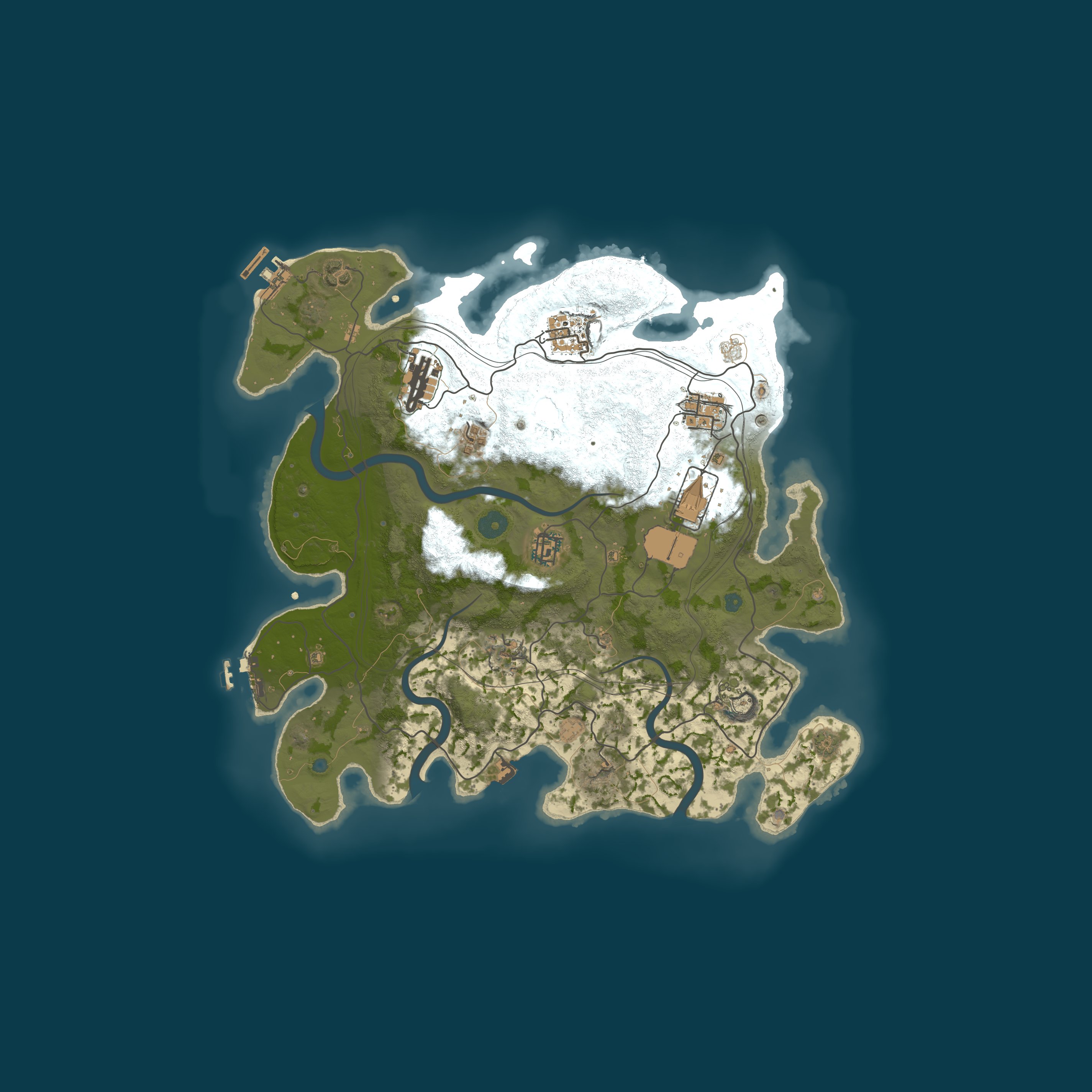 Rust map 3700/1337