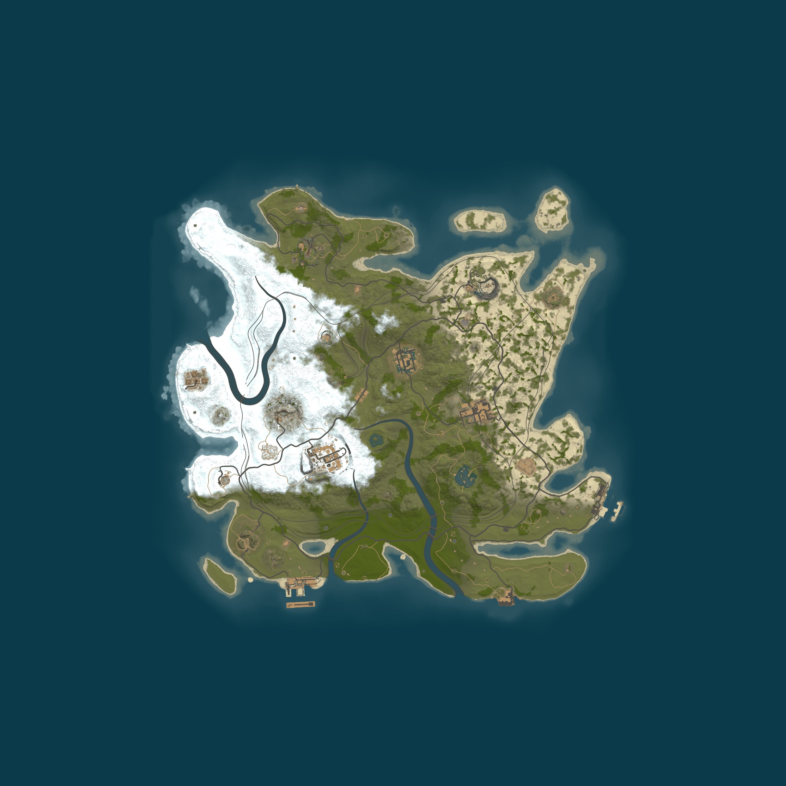 Rust map 3500/1337