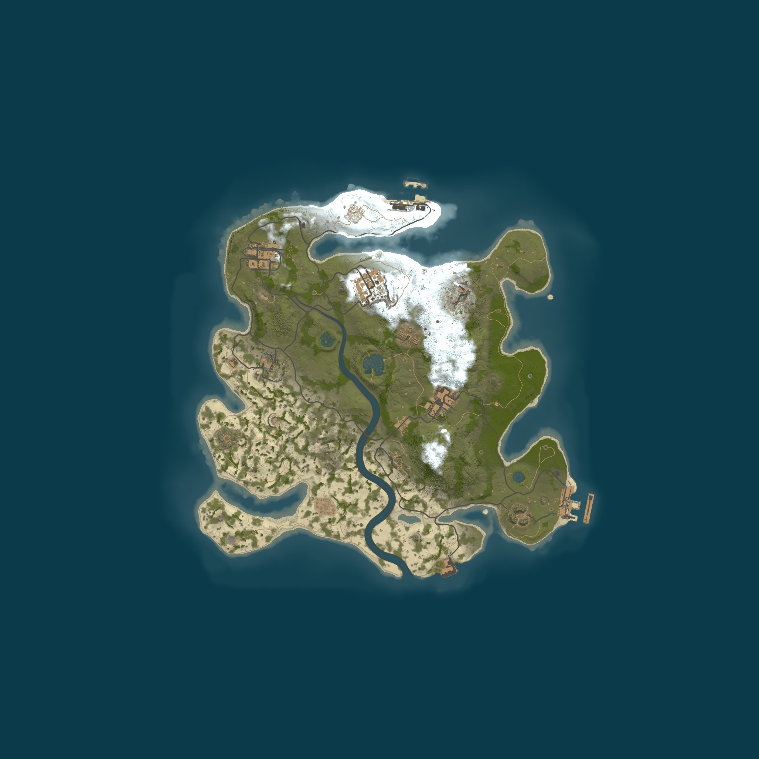 Map for Thistle 2x Bi-Weekly [Max Quad | Low Upkeep | Shared BPs]