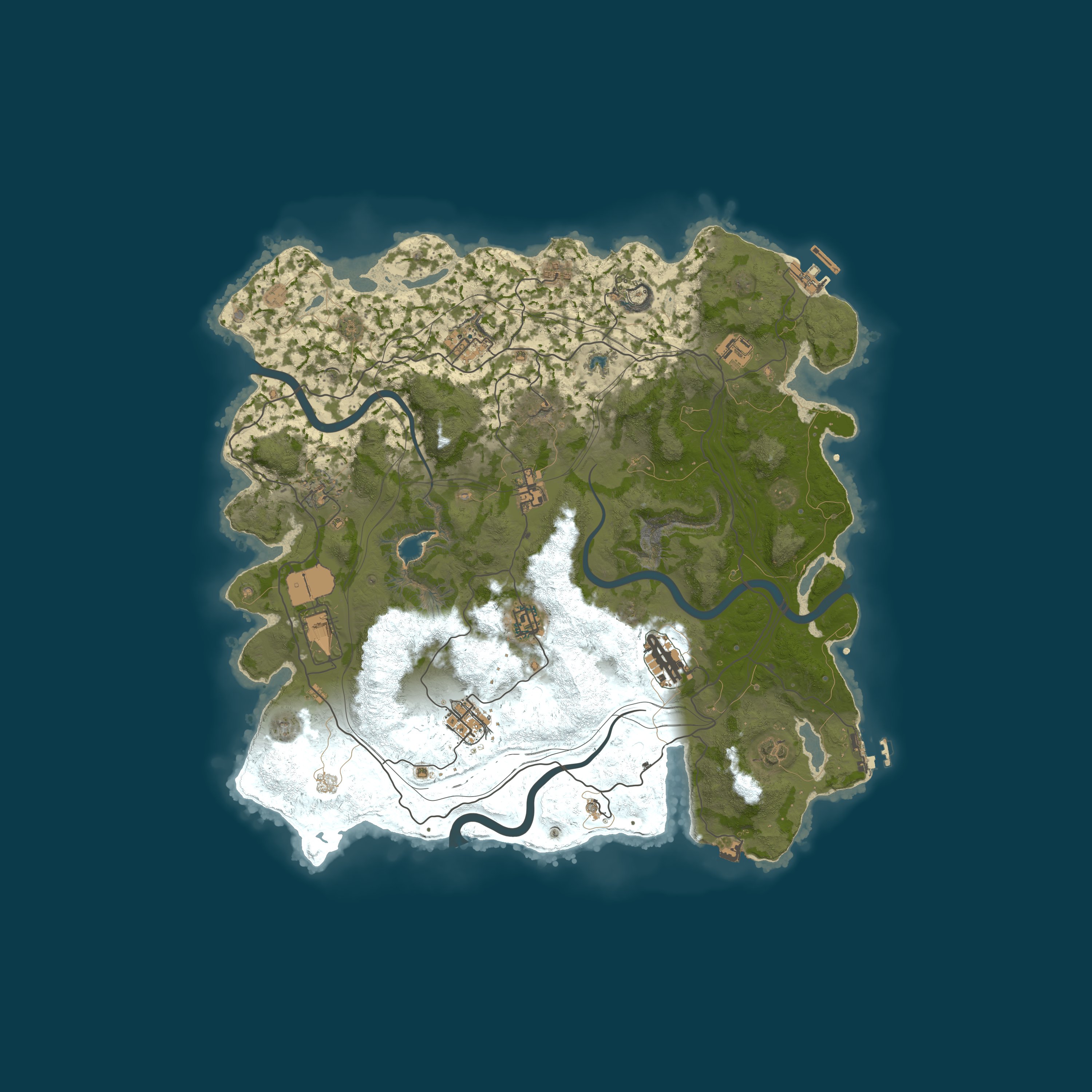 Map for Rusticated.com - US Premium Trio | Thursday Wipes