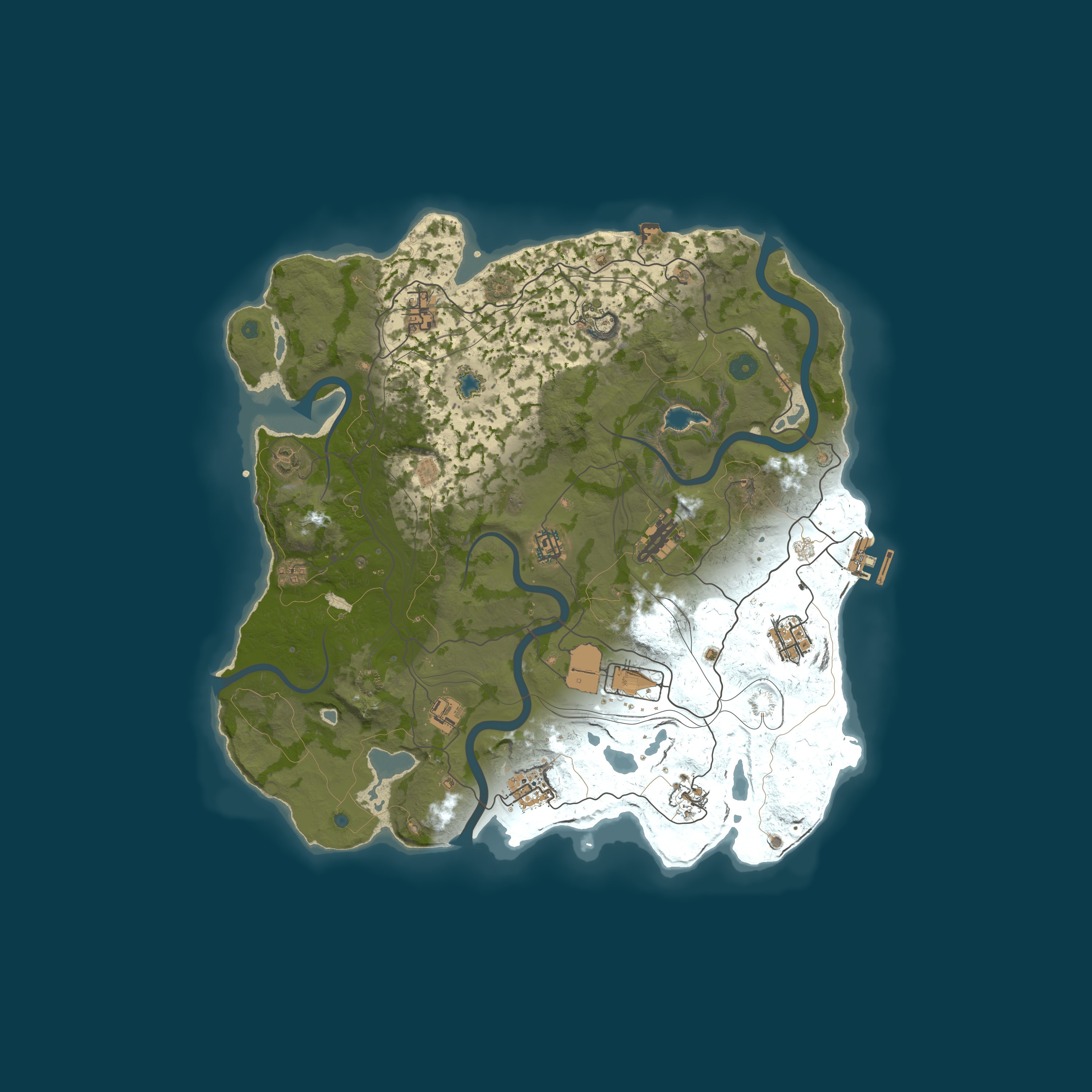 Map for [TR][EU] RUSTDEFT | Solo/Duo | Türkiye YeniOyuncu #Best