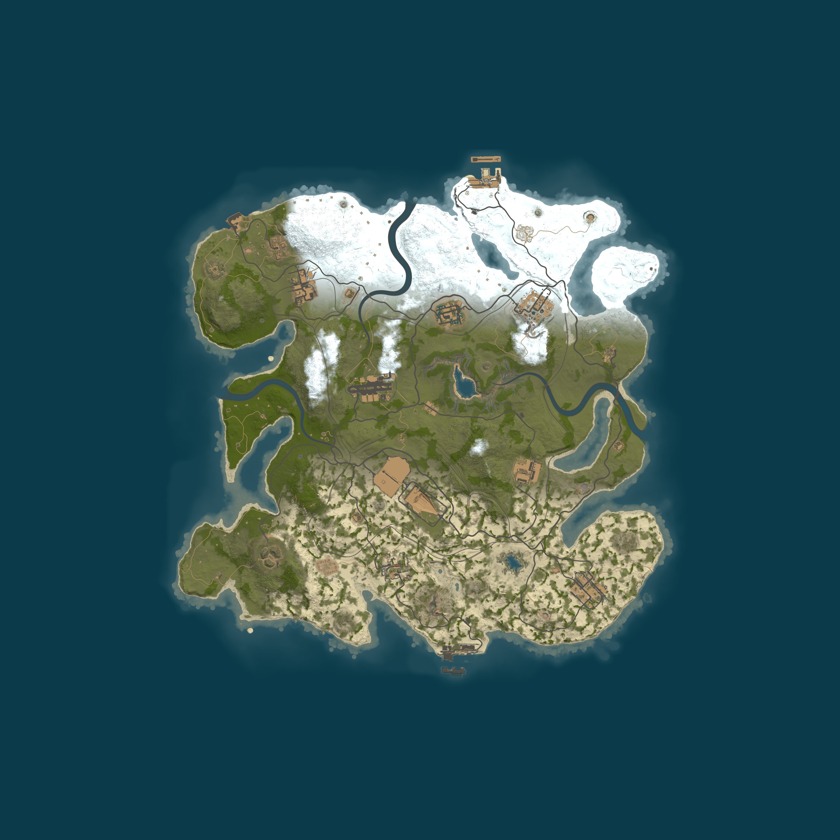 Rust map 3650/1337