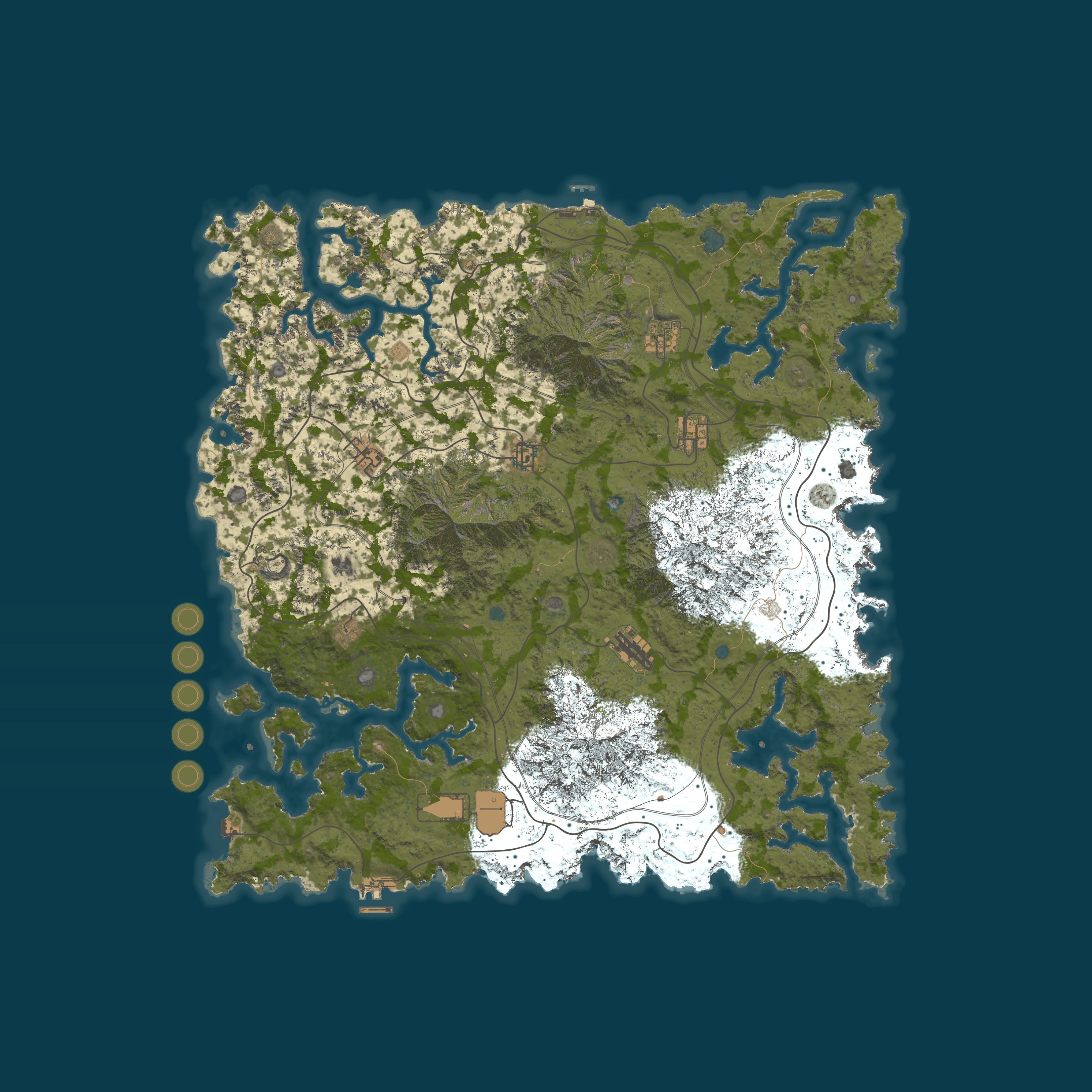 Map for Rusted {10x} PVE Kits|Skill Tree|Events|Backpack|Shop|Quests
