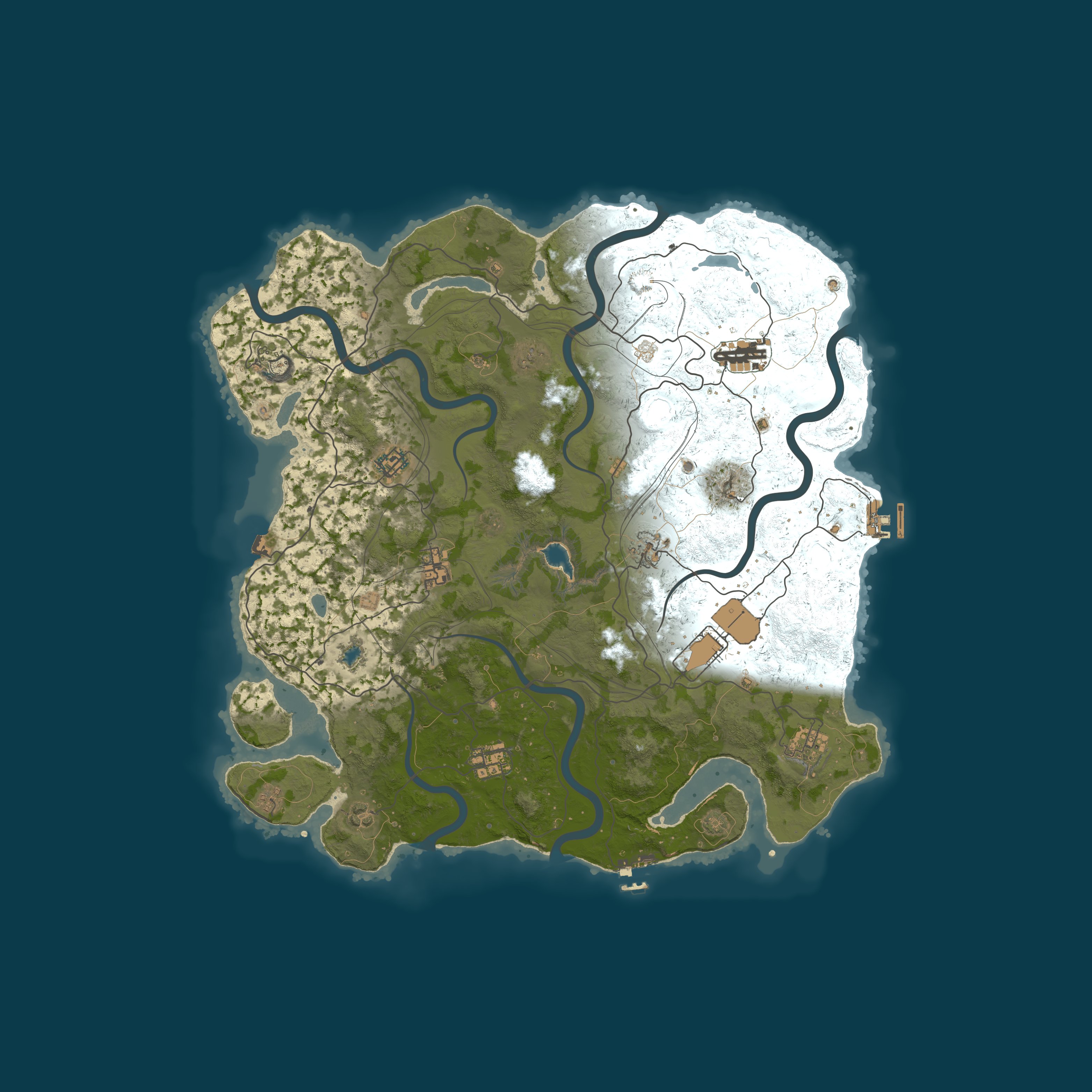 Карта сервера