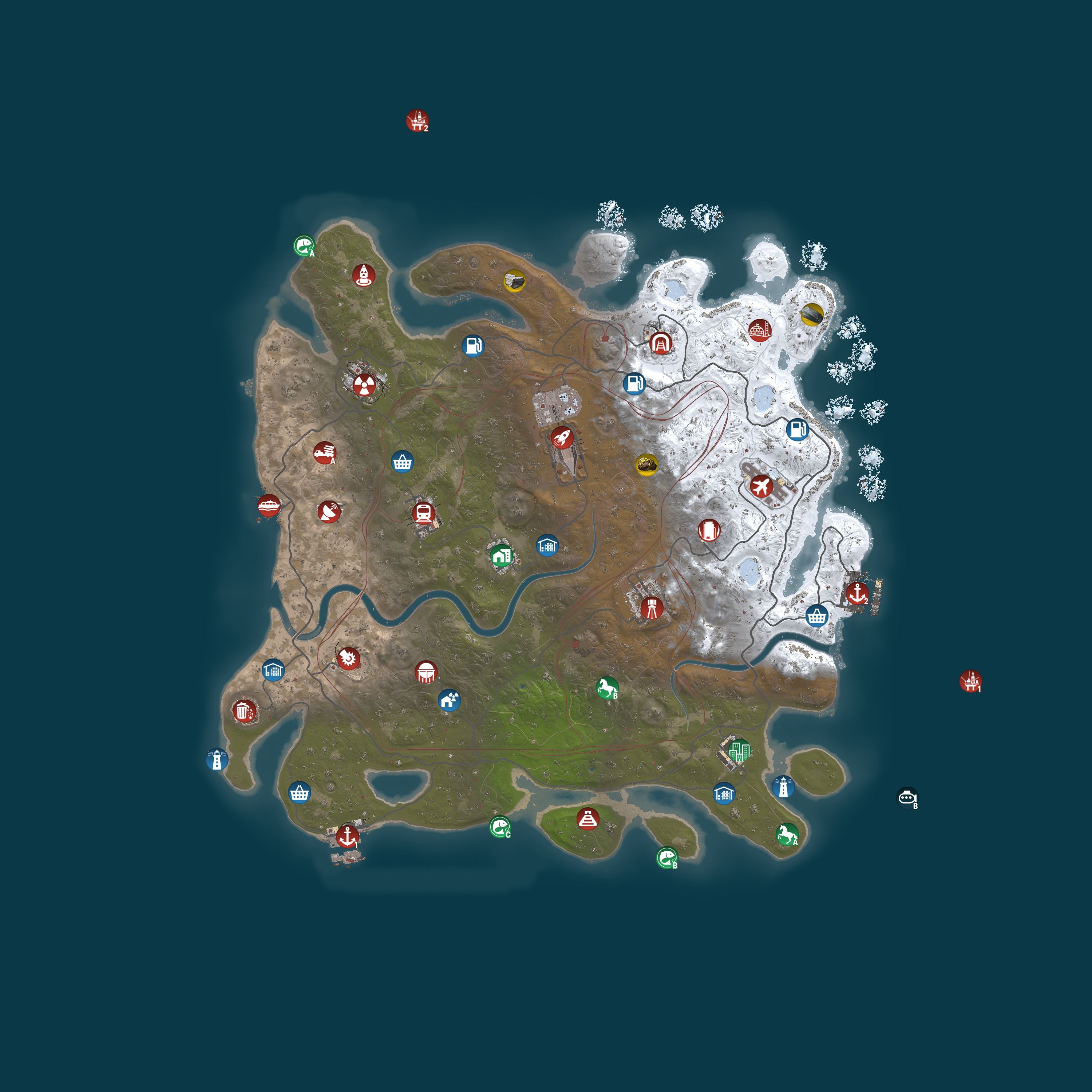 Rust map 4000/1337