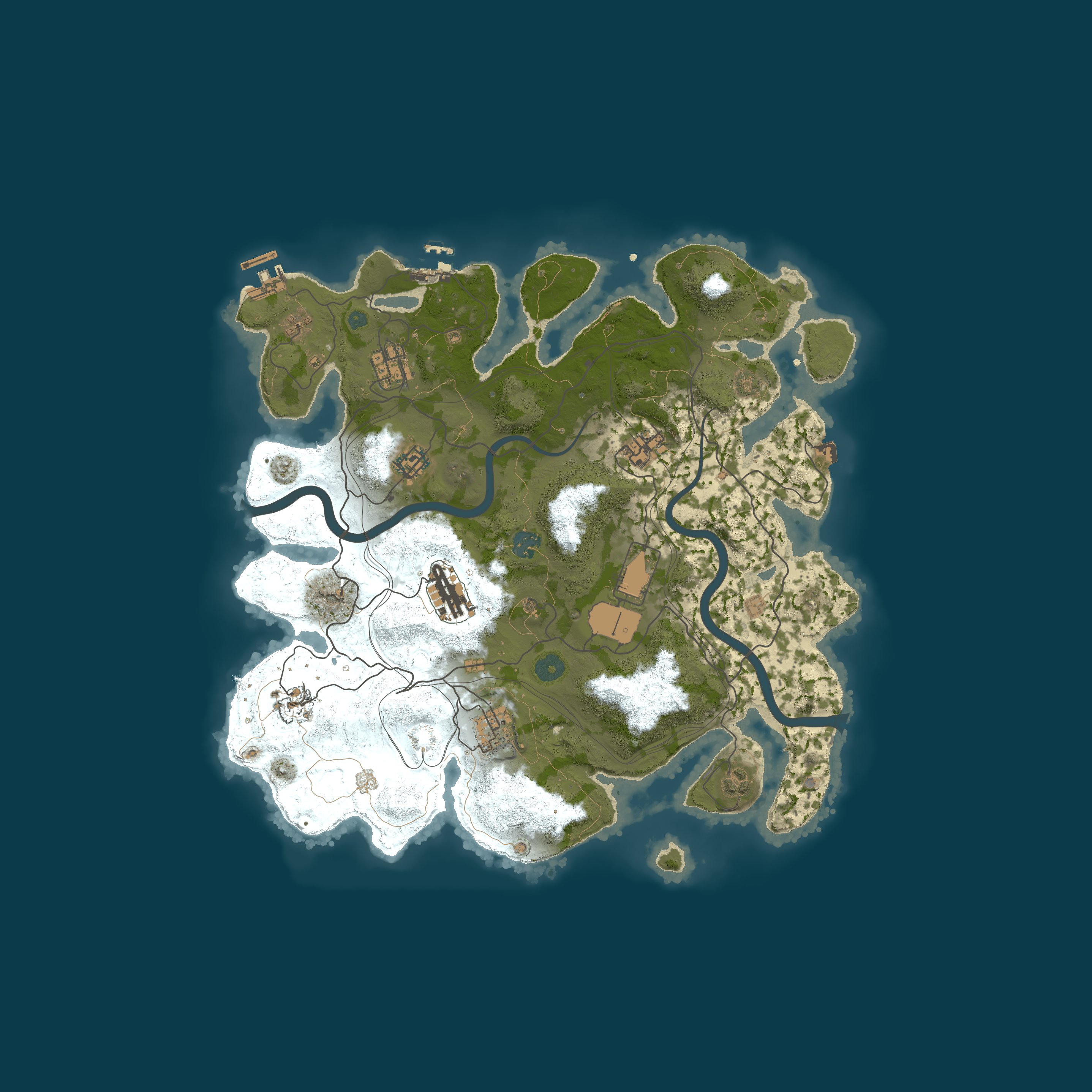 Карта сервера