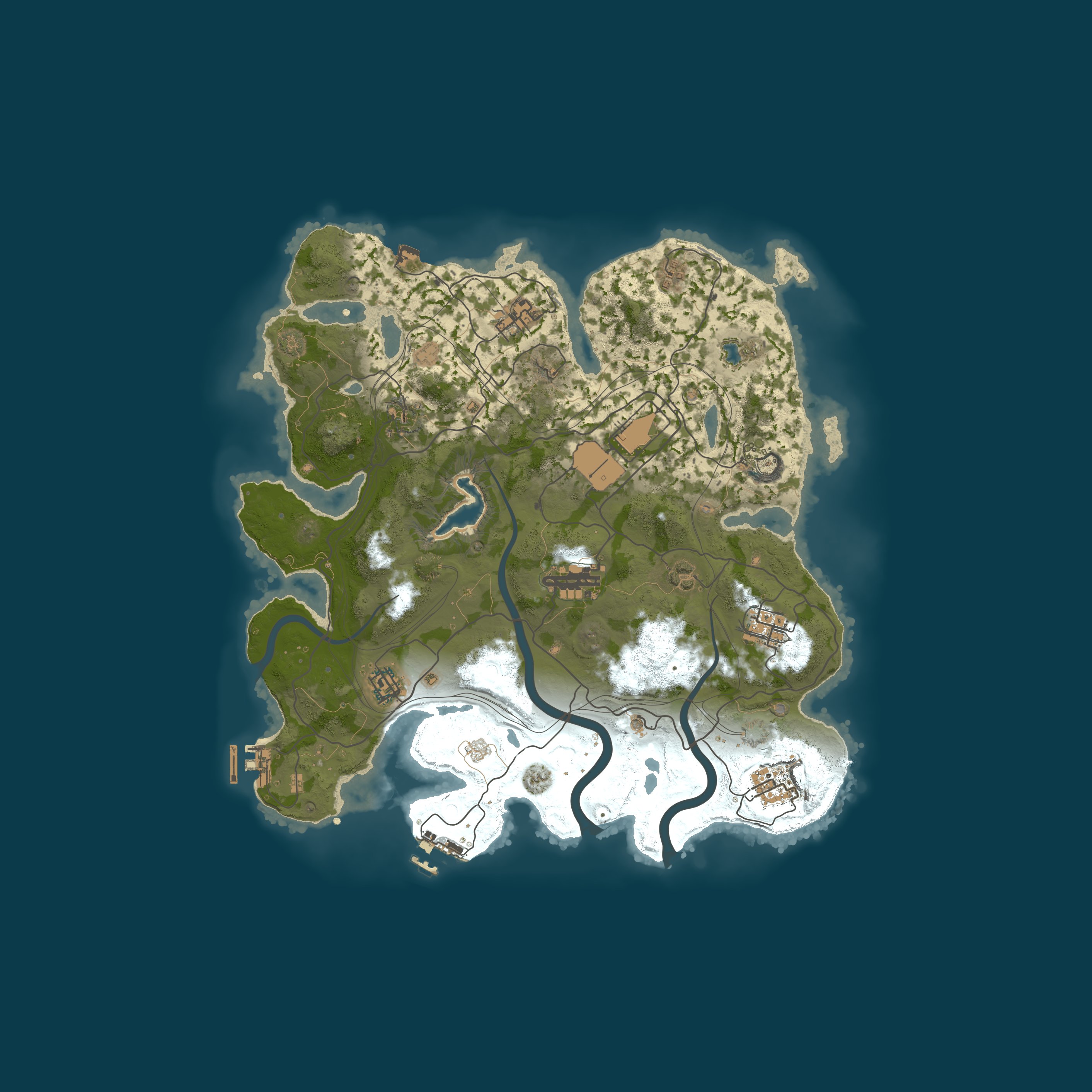 Карта сервера