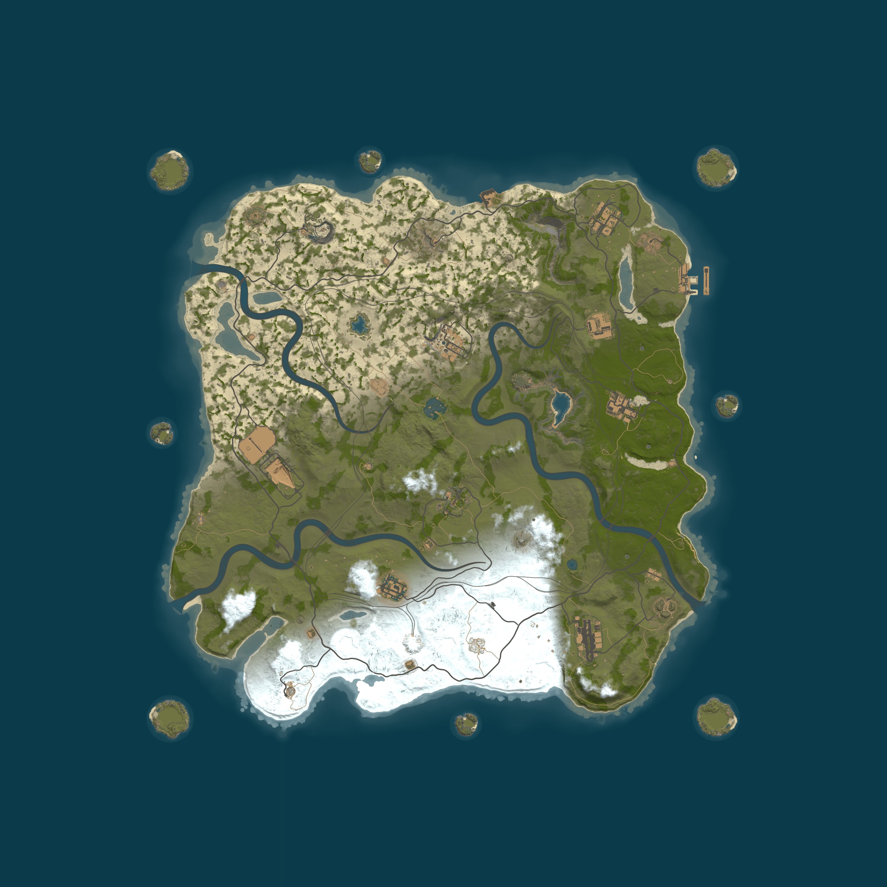 Map for [EU] Salvaged-Life | PVE | NPC | ZOMBIES |
